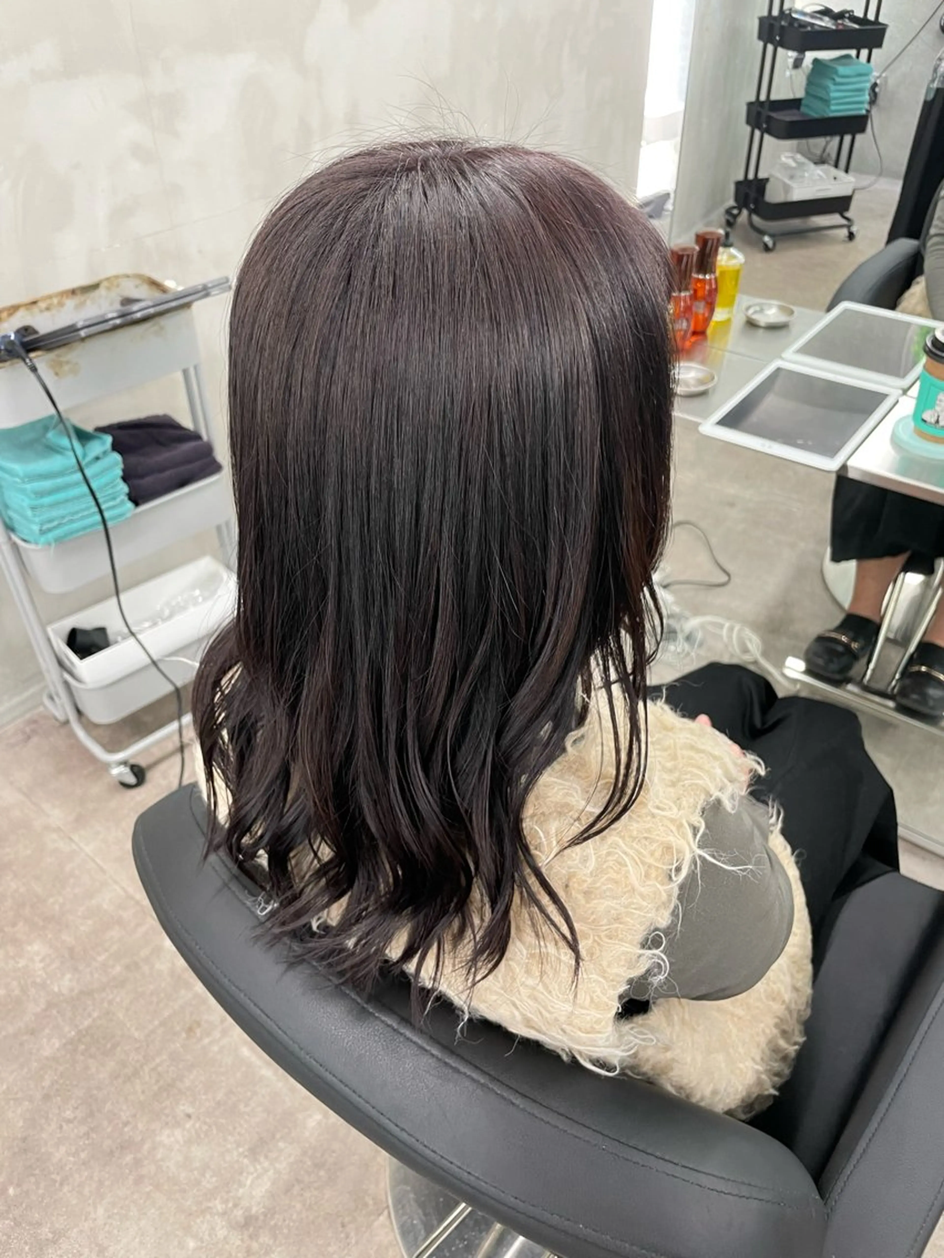 カラー ヘアカラー トリートメント 速水 ゆきののヘアスタイル