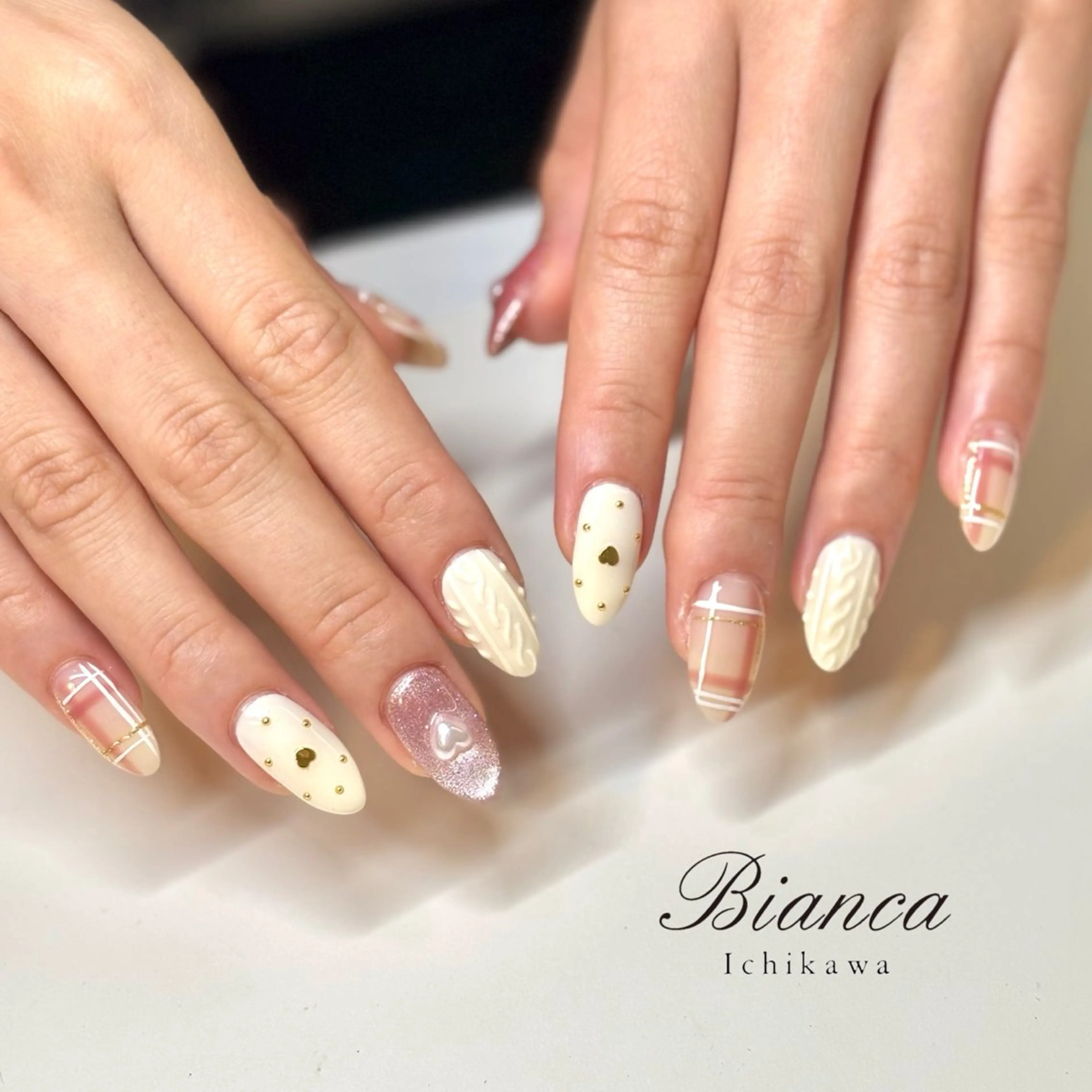 ネイル ハンドネイル 🕊️Bianca 児玉🕊️のネイルデザイン
