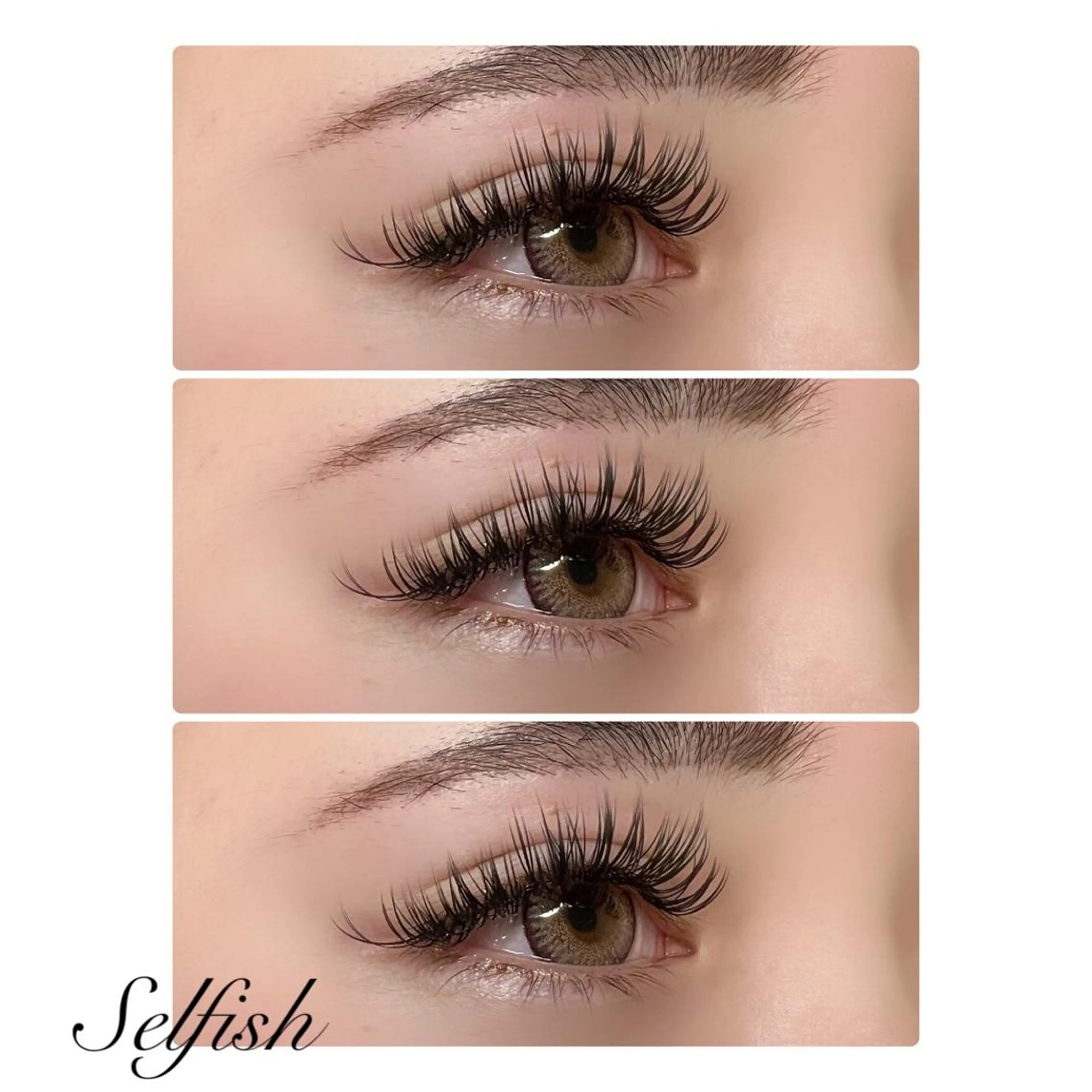 マツエク・マツパ 付け放題 フラットラッシュ マツエク eyelashsalonSelfish所属・. Selfishのマツエク・マツパデザイン