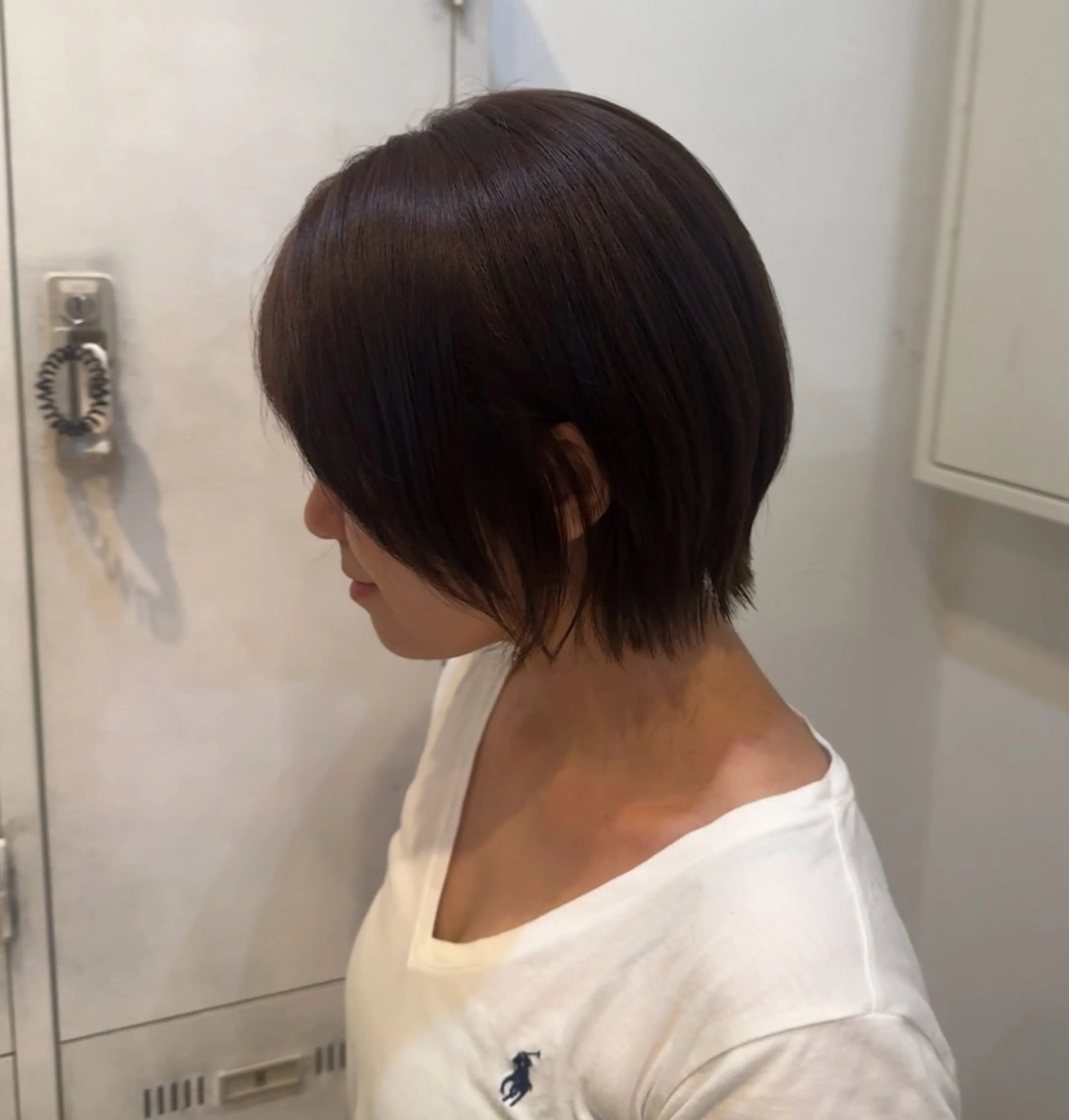 ショートボブの写真