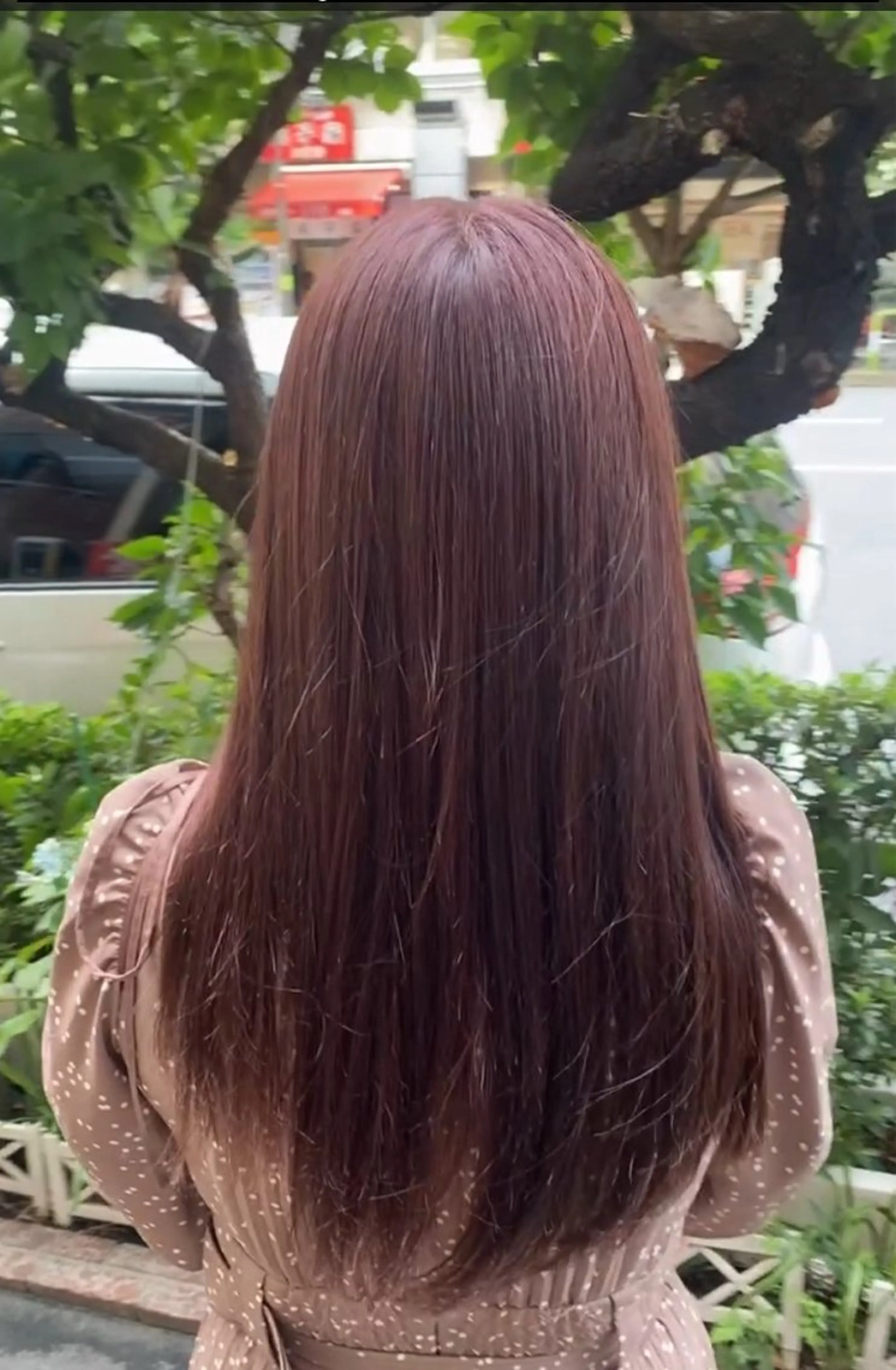 ロング カラー ヘアアレンジ ブラウンカラー ピンクカラー ピンクブラウン ヘアカラー 🌱癒しの空間🌱 エシカル　松原大将のヘアスタイル