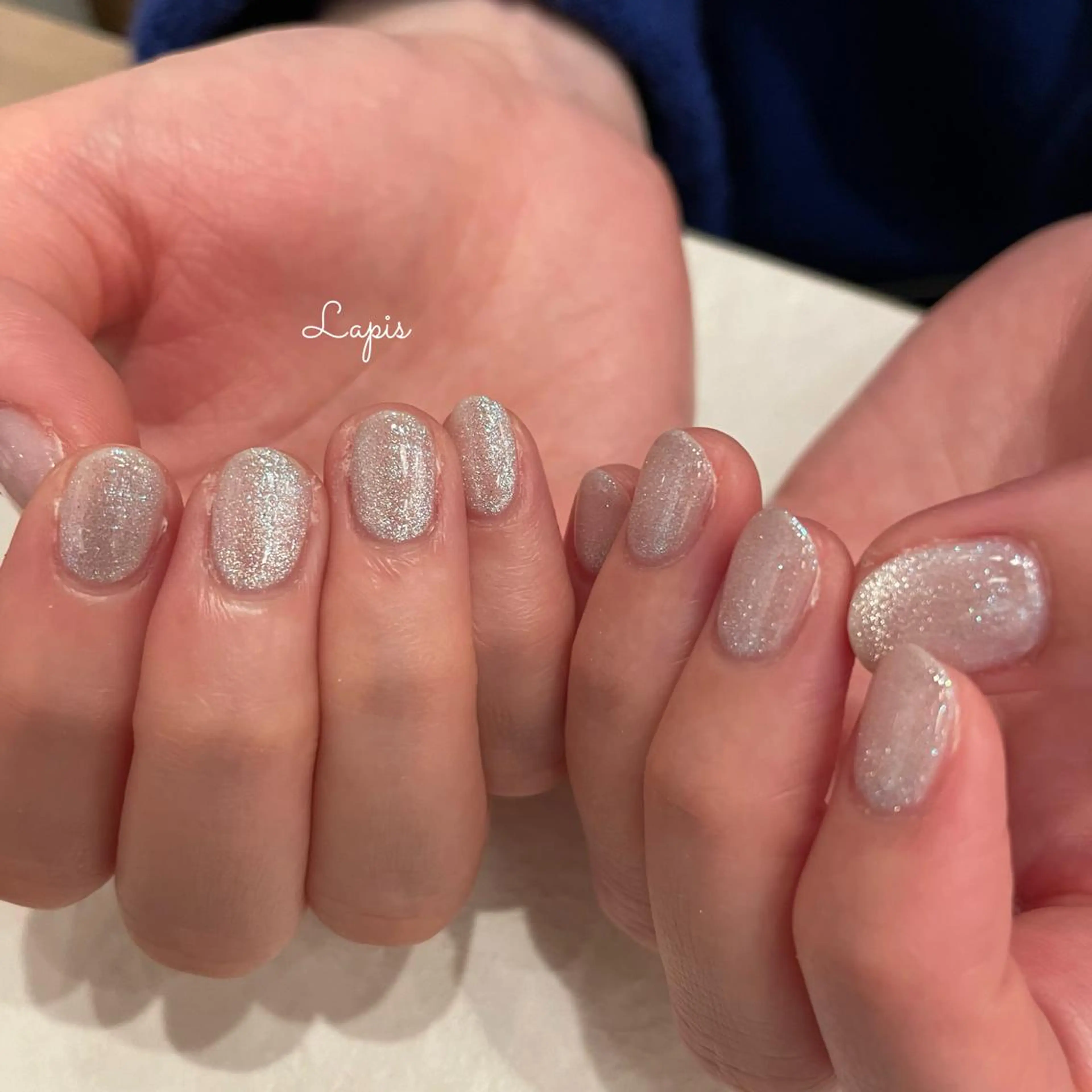 ネイル マグネットネイル ハンドネイル Lapis *のネイルデザイン