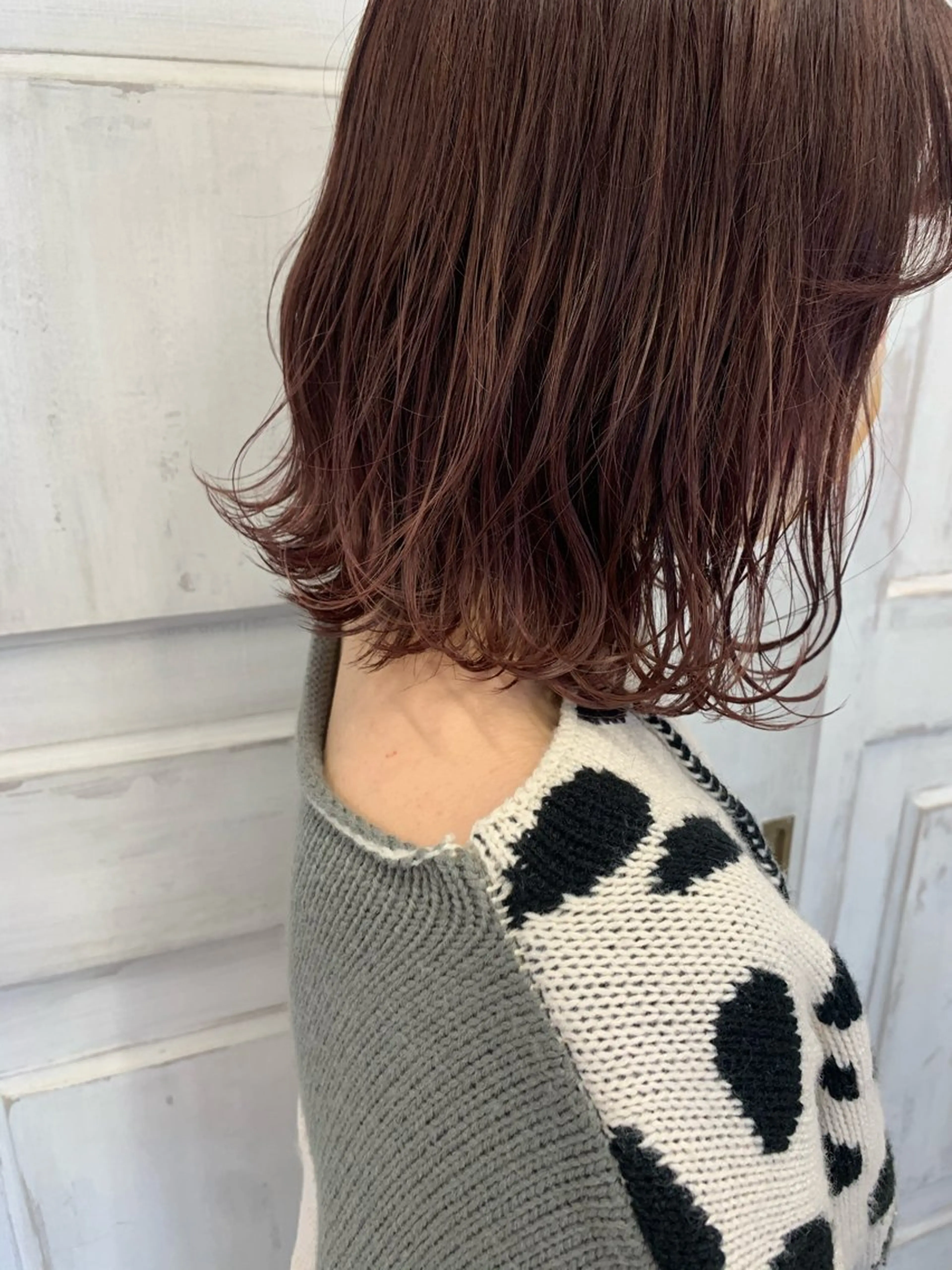 ミディアム カット ヘアカラー トリートメント 髪質改善/ナチュラル /平野 広大のヘアスタイル