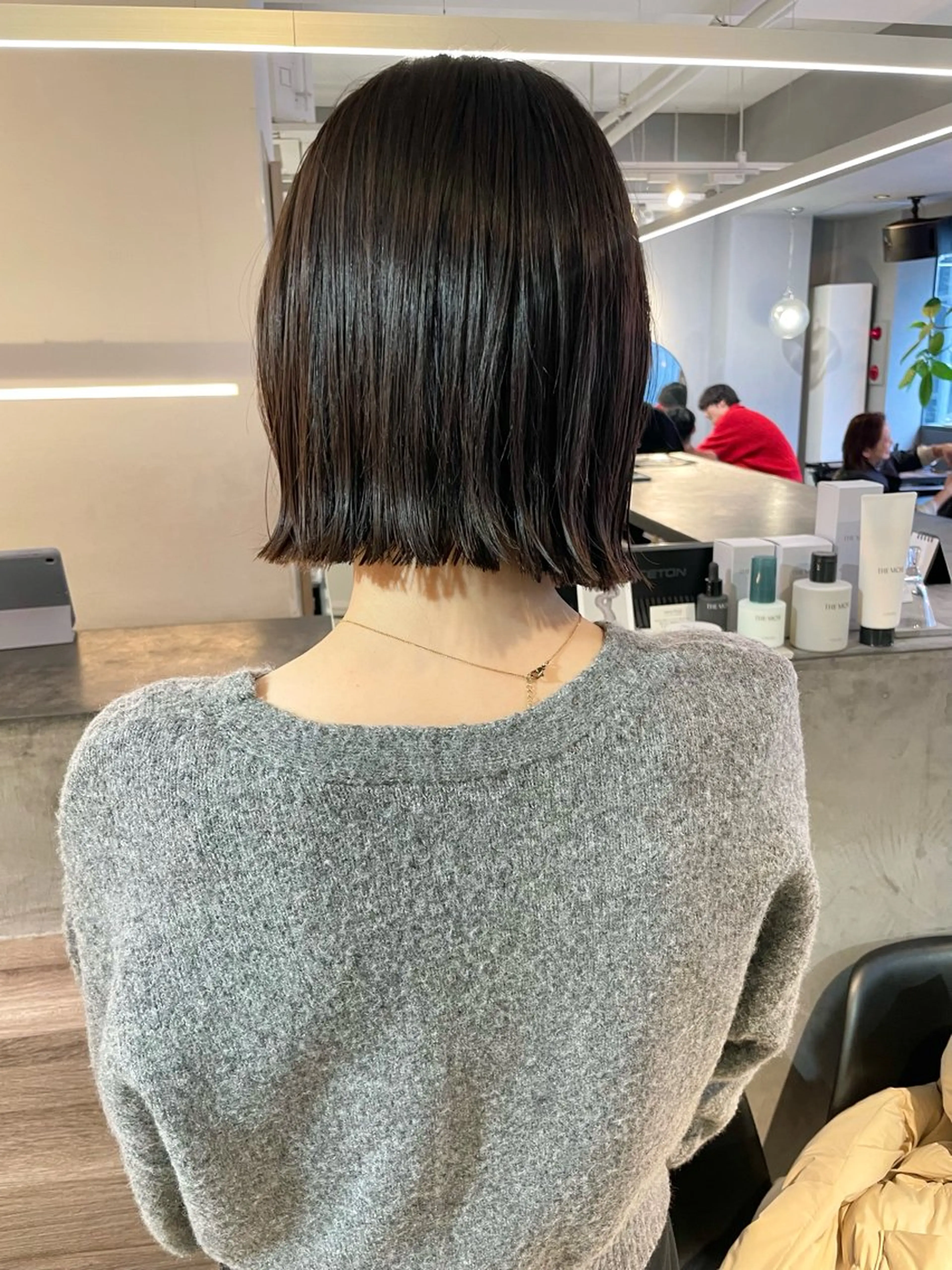 ショート カット ぱつっとボブ 古家 佑真のヘアスタイル