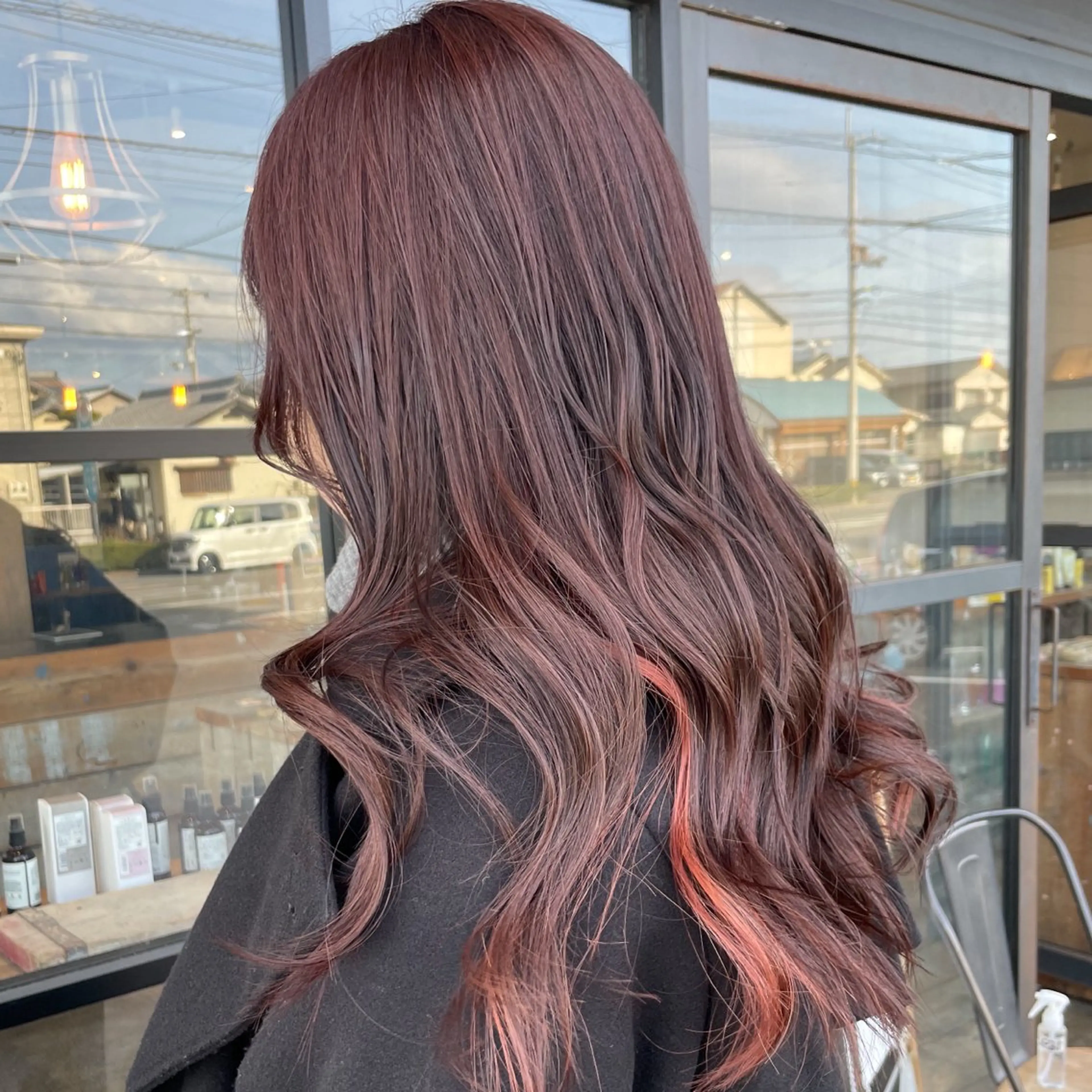 カラー ヘアカラー 透明感カラー/パーマ 🌀アオノアユミのヘアスタイル