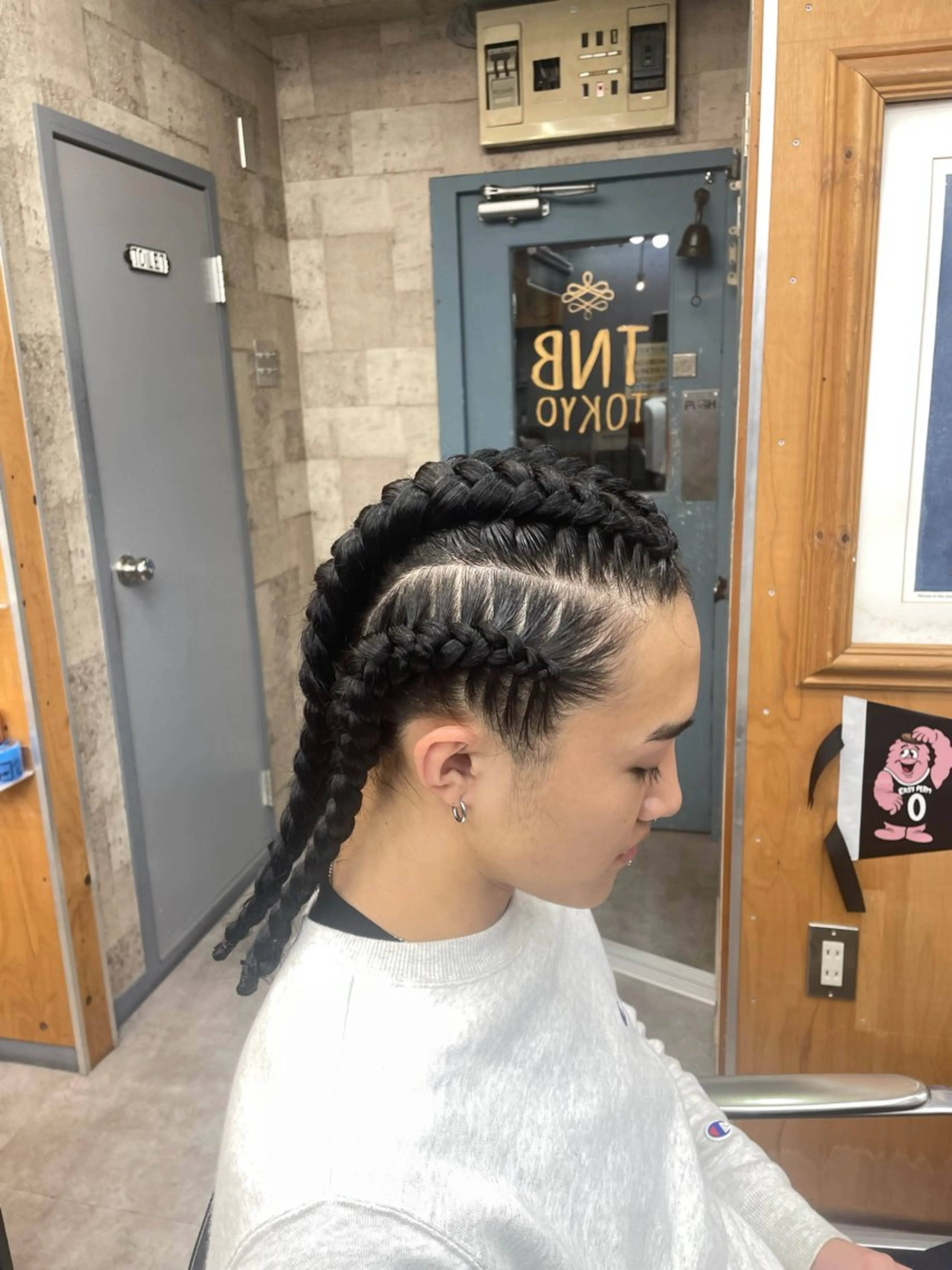 ヘアアレンジ メンズ エクステ エクステ ヘアセット TNB TOKYO所属・Insta 指名 No.1KURUMIのヘアスタイル