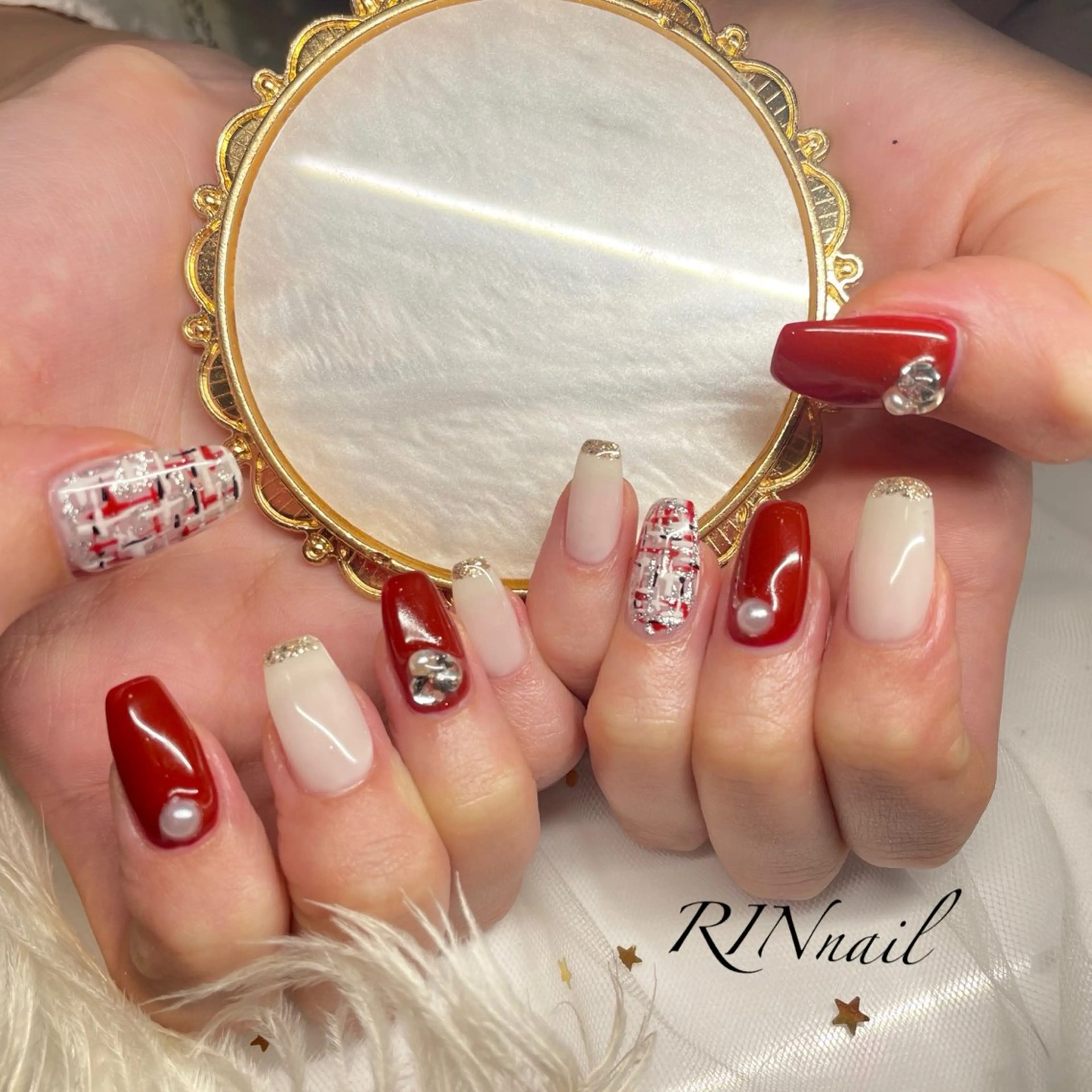 ネイル ハンドネイル ハンドケア RIN HOMEnailのネイルデザイン