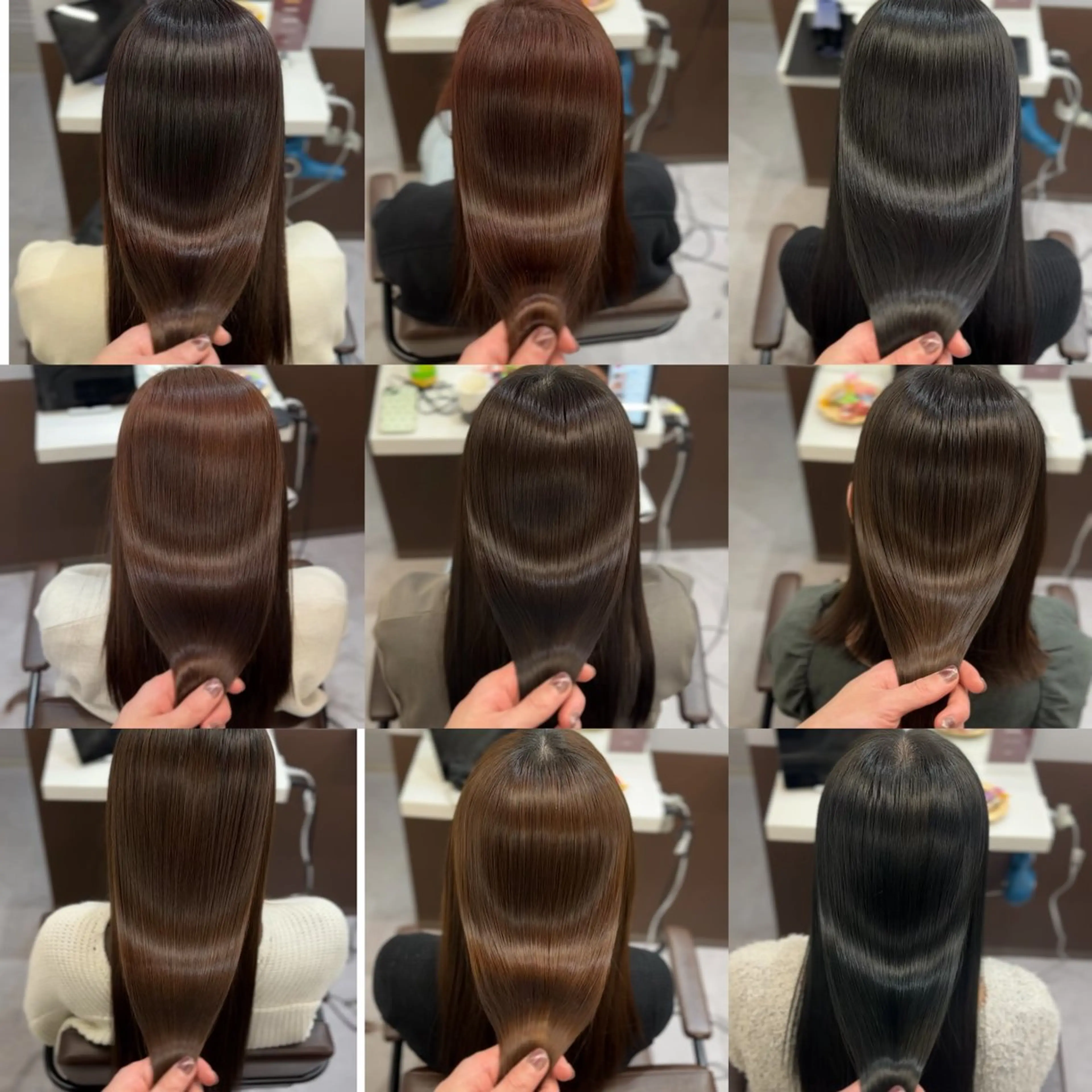 ロング 縮毛矯正 縮毛矯正 ひかる/髪質改善/ 縮毛矯正/韓国ヘアのヘアスタイル