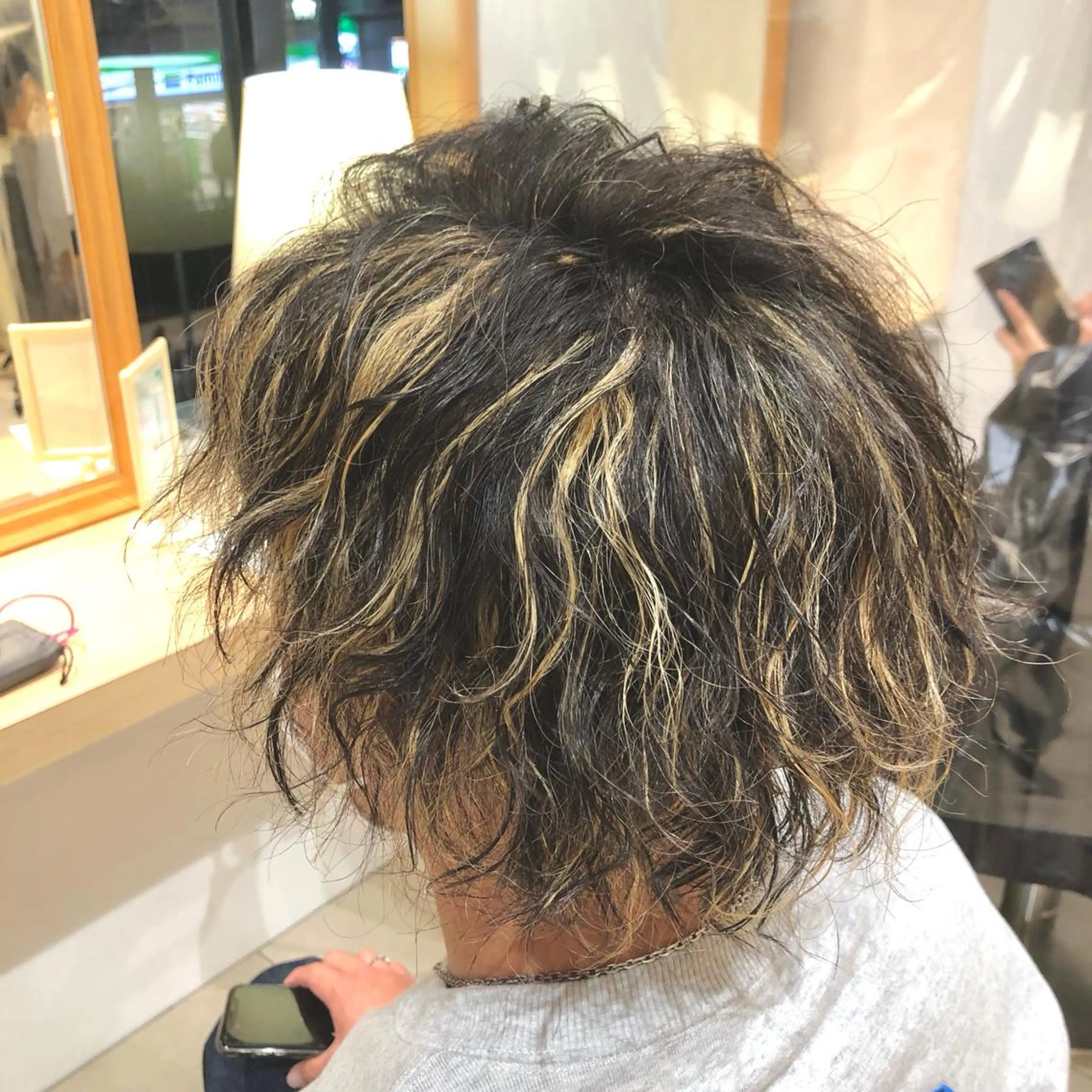 ショート パーマ メンズ メンズパーマ ツイストスパイラルパーマ スパイラルパーマ 牛木 史裕🐄【店長】のヘアスタイル