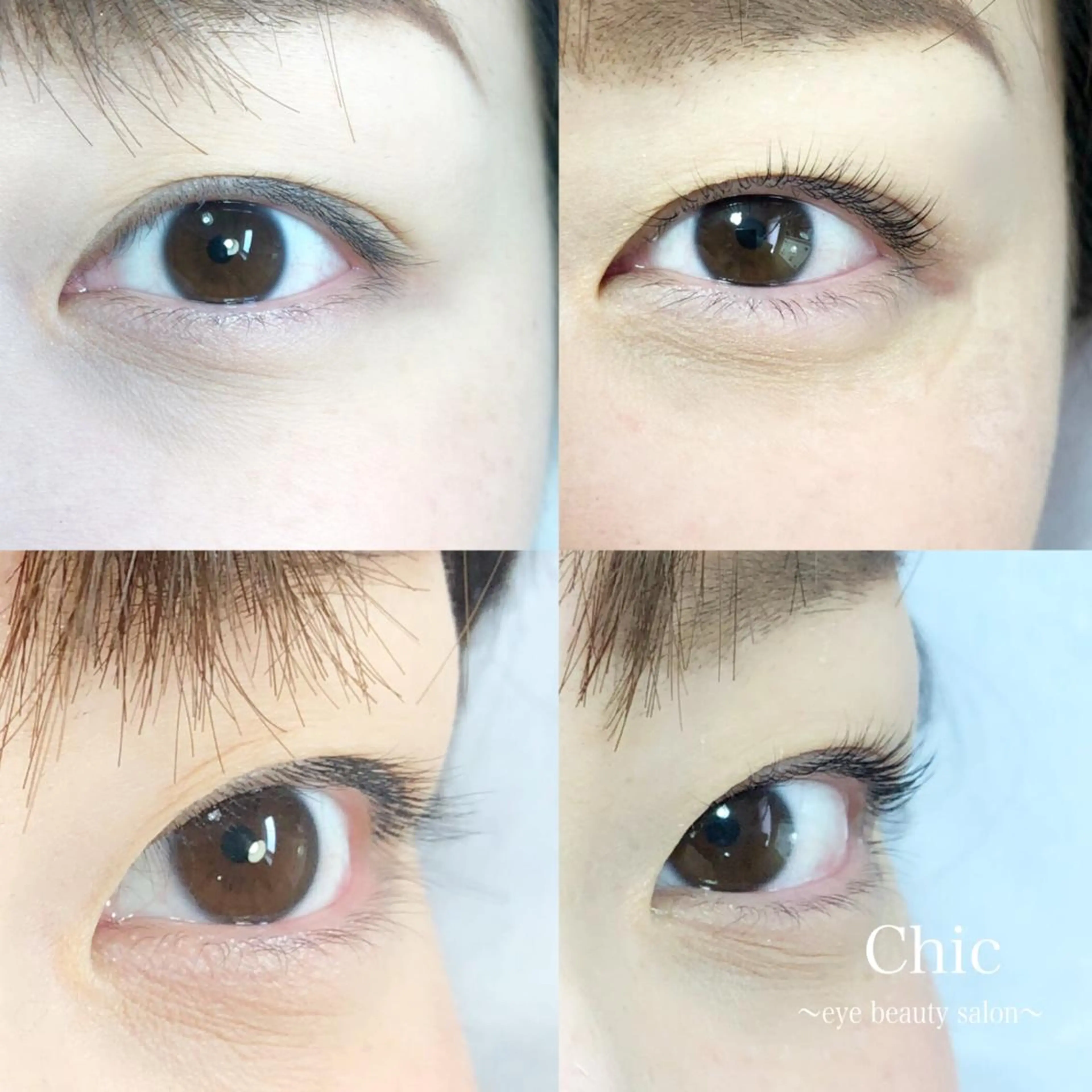 マツエク・マツパ Chic ATSUKOのマツエク・マツパデザイン