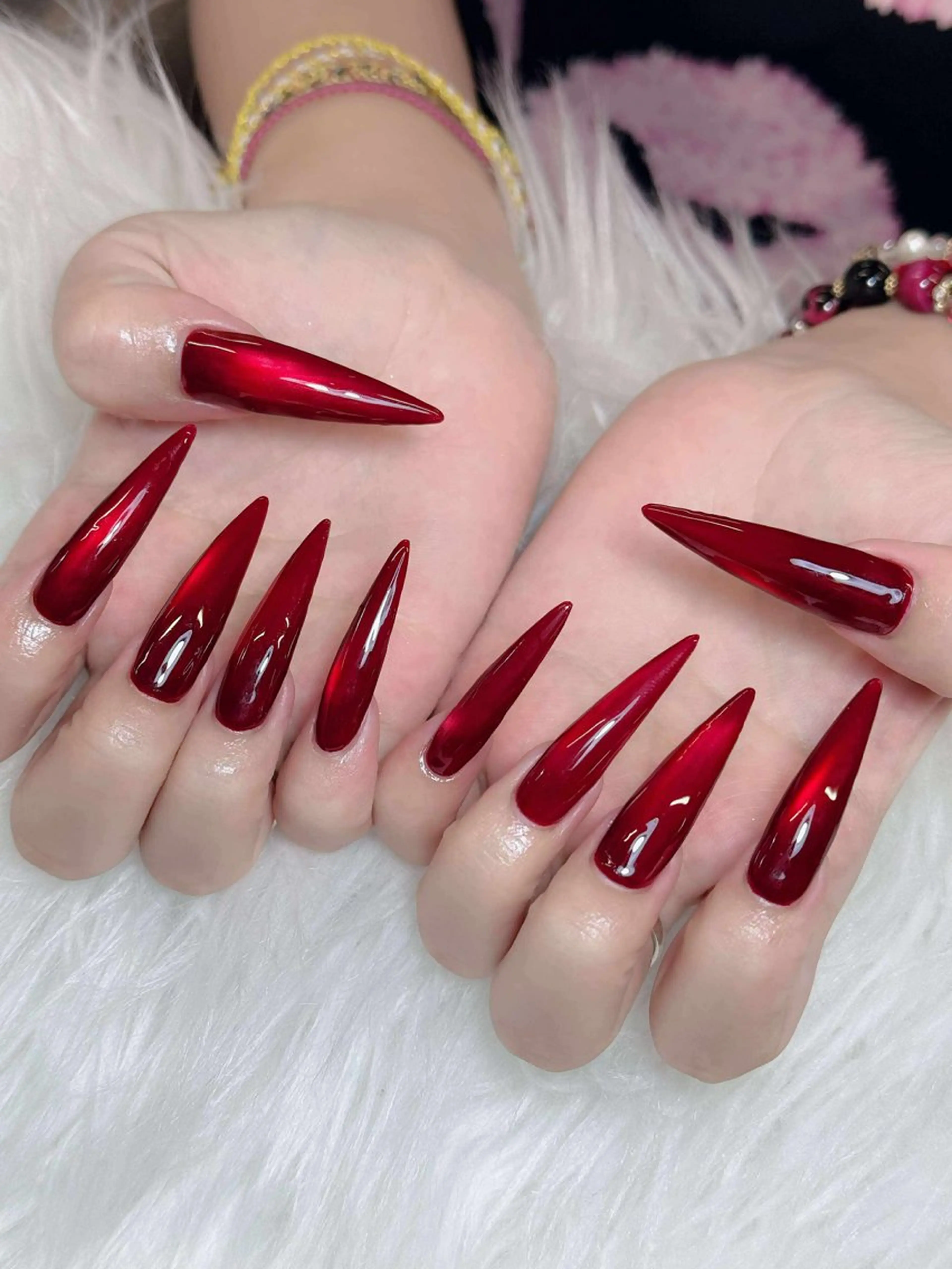 ネイル オーロラネイル チークネイル フットネイル フレンチネイル 韓国ネイル ハンドネイル Lumi Nailのネイルデザイン
