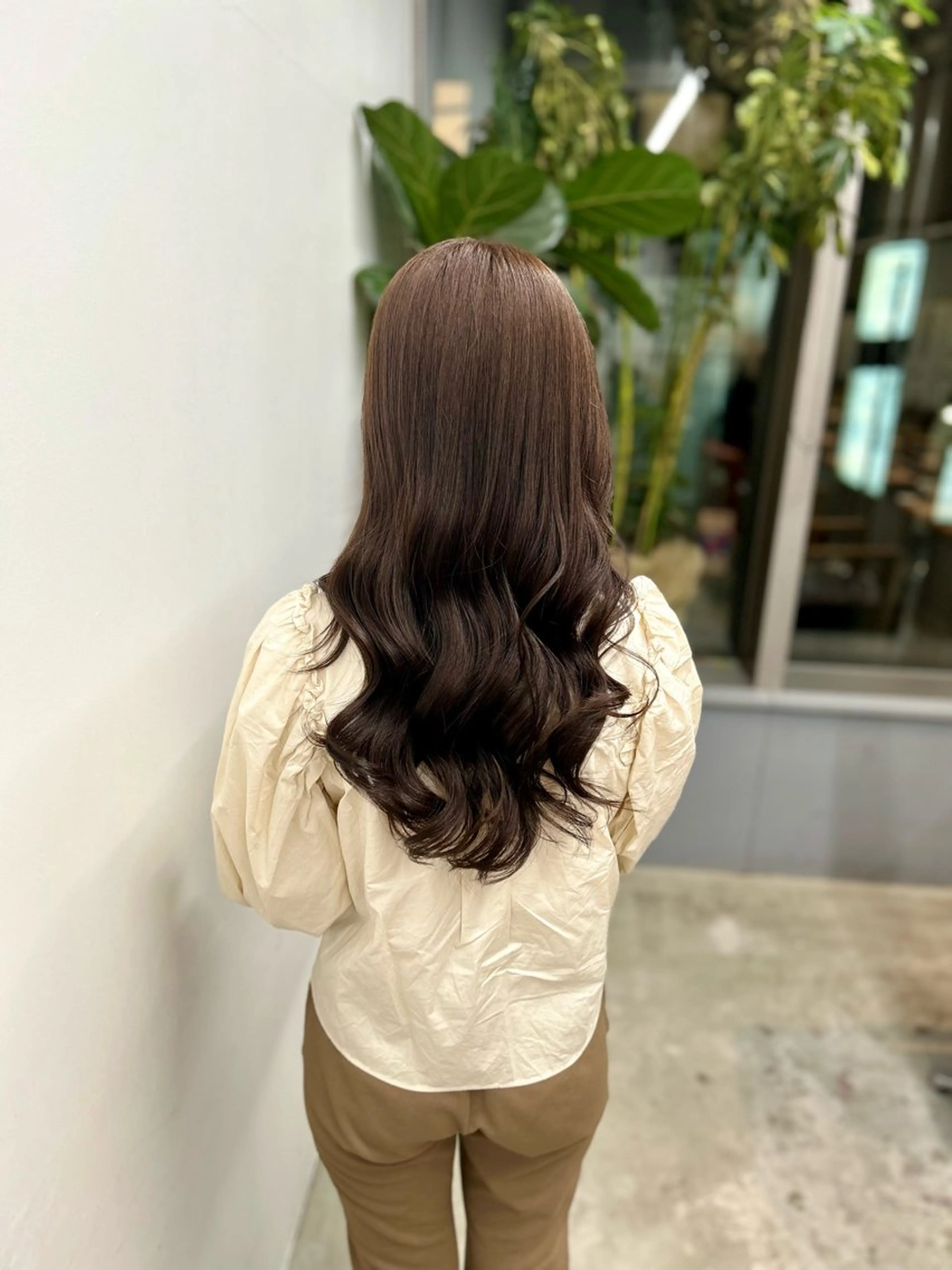 ロング ヘアカラー トリートメント 🎀たな 🧸のヘアスタイル
