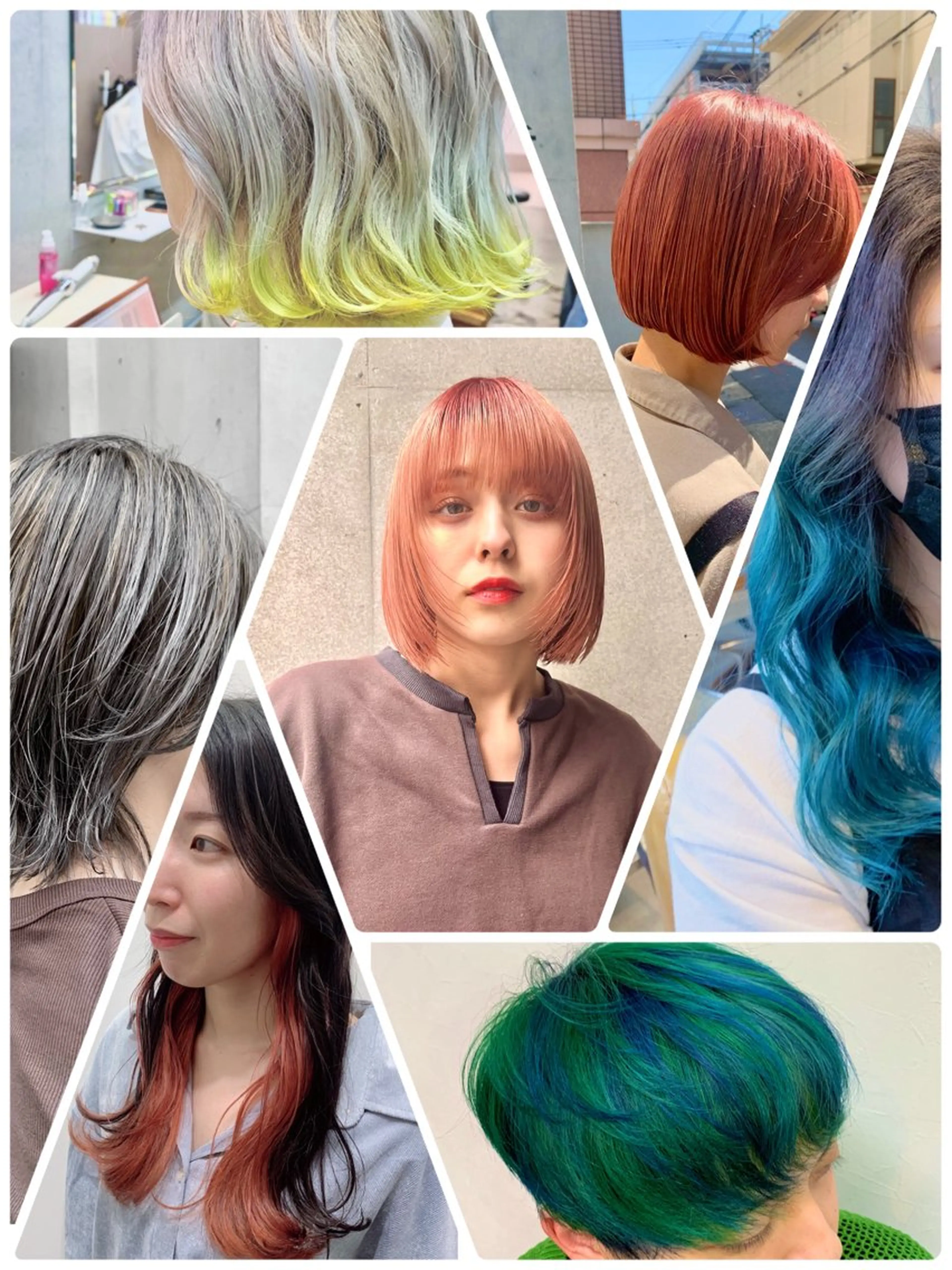 カラー ルーツカラー/ レイヤーカット/井川のヘアスタイル