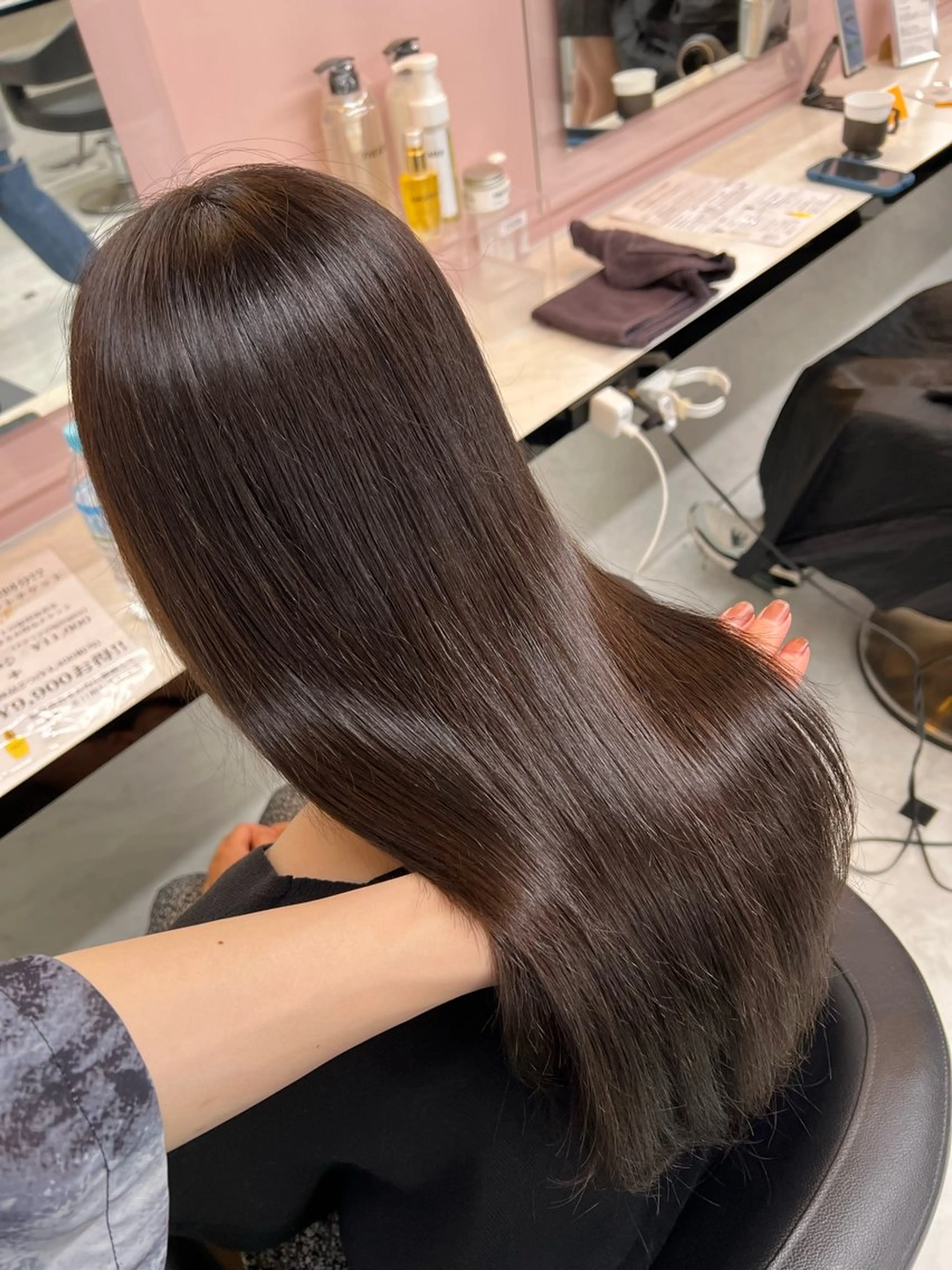 ロング ヘアカラー トリートメント ナチュラルhair 🌿meariのヘアスタイル
