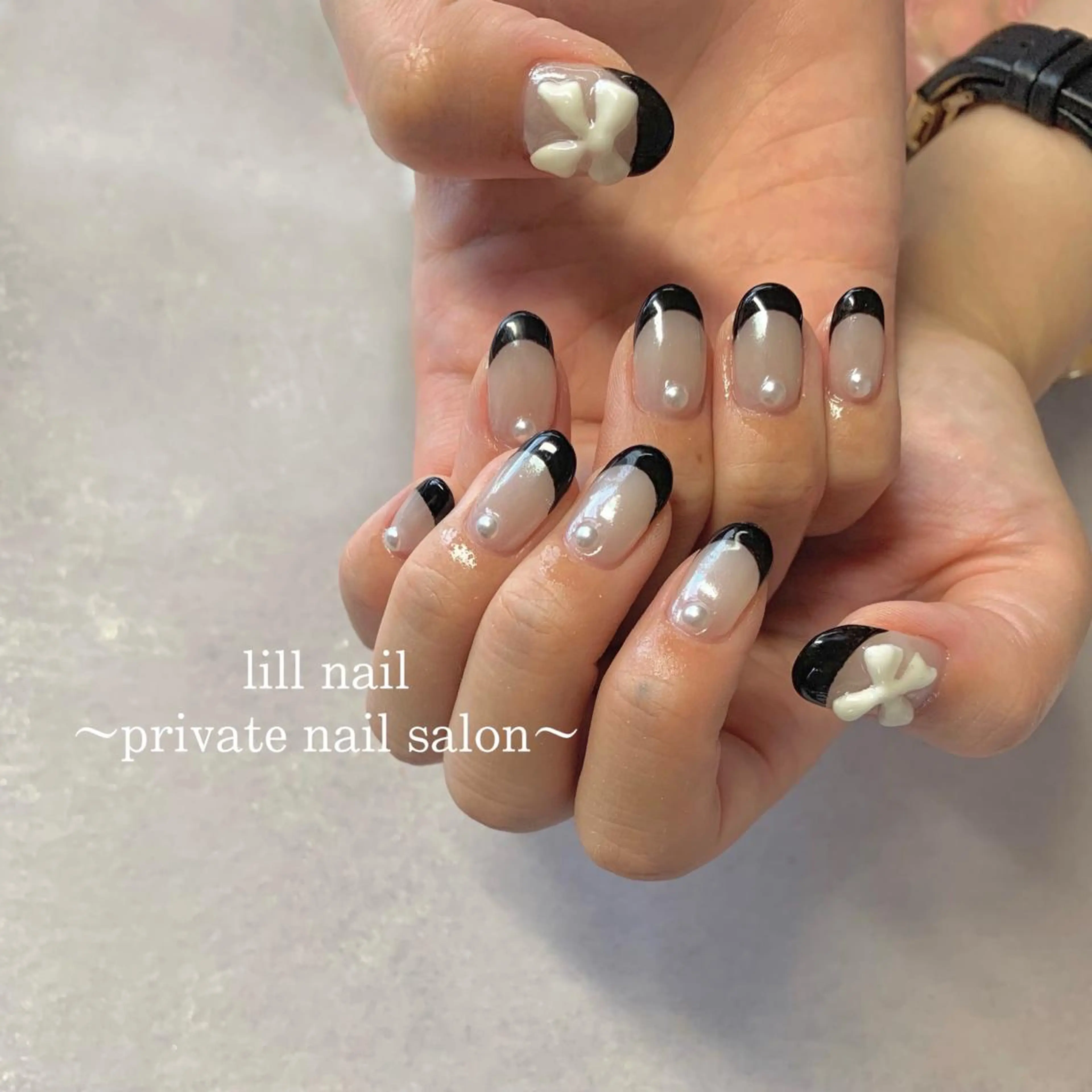 ミディアム pllia beautyのネイルデザイン