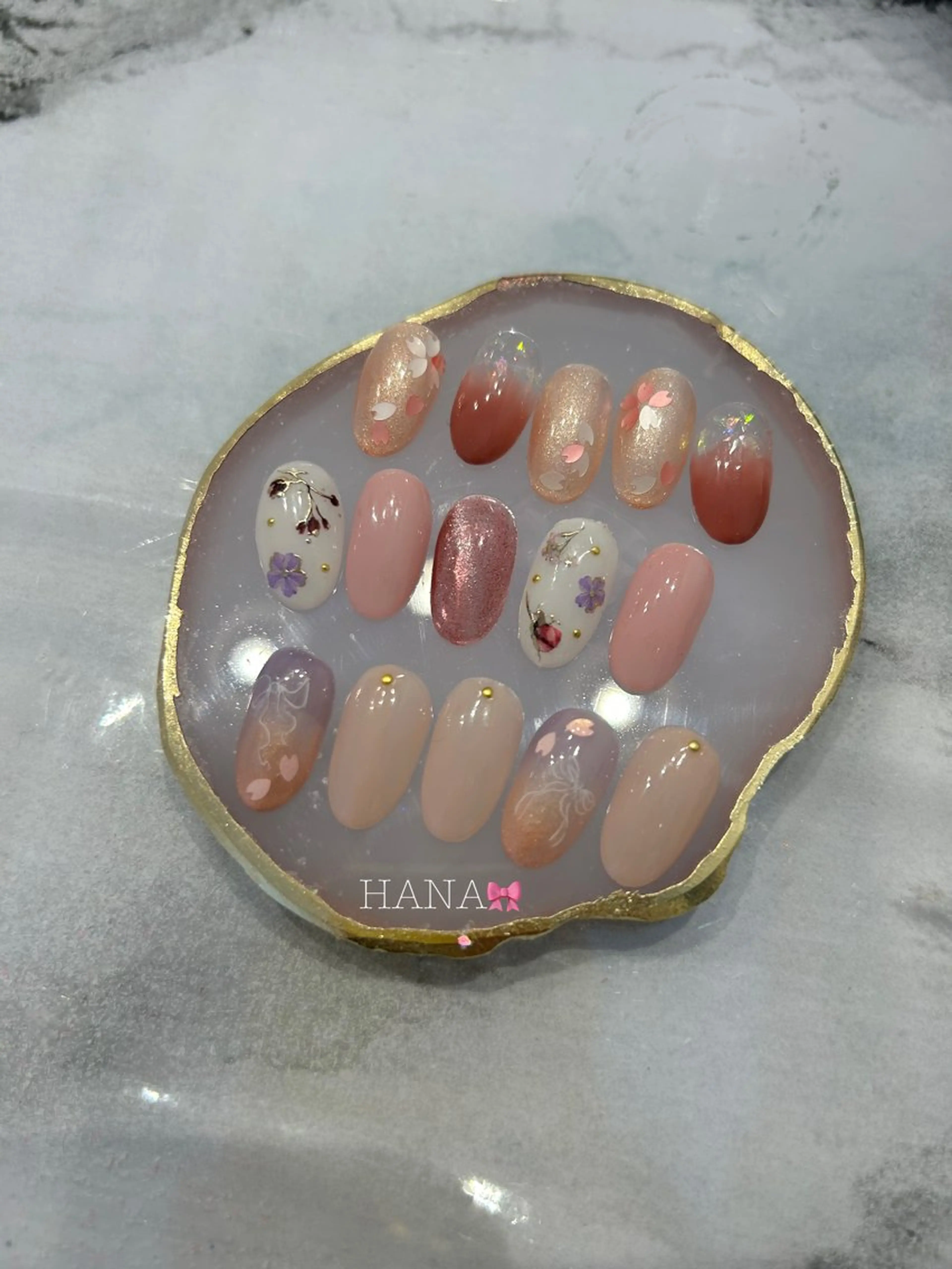 ネイル 🎀PLATINUM DOLL はな🎀のネイルデザイン