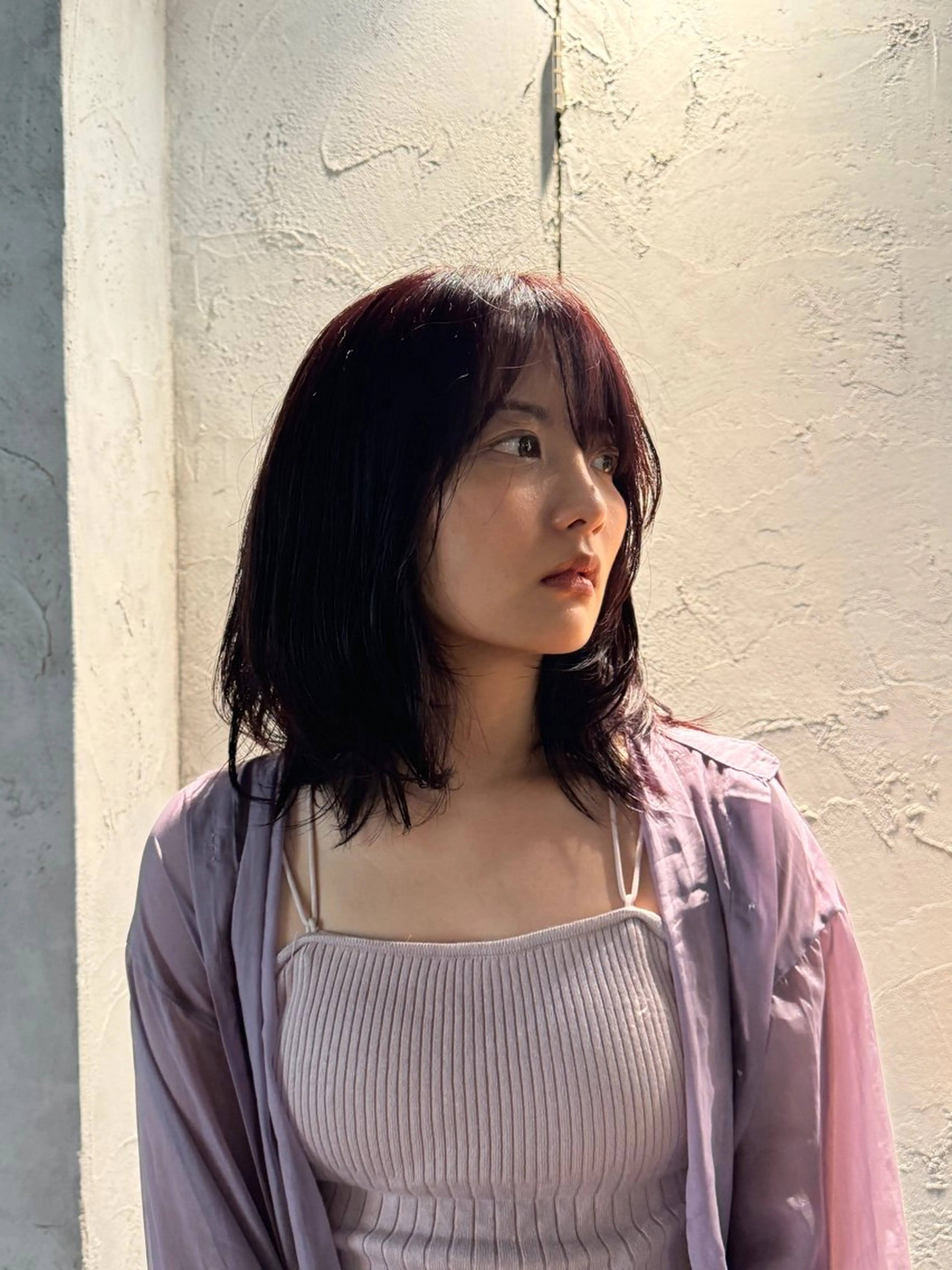 セミロング カラー ヘアカラー だいすけ/メンズ/ カラー/パーマのヘアスタイル