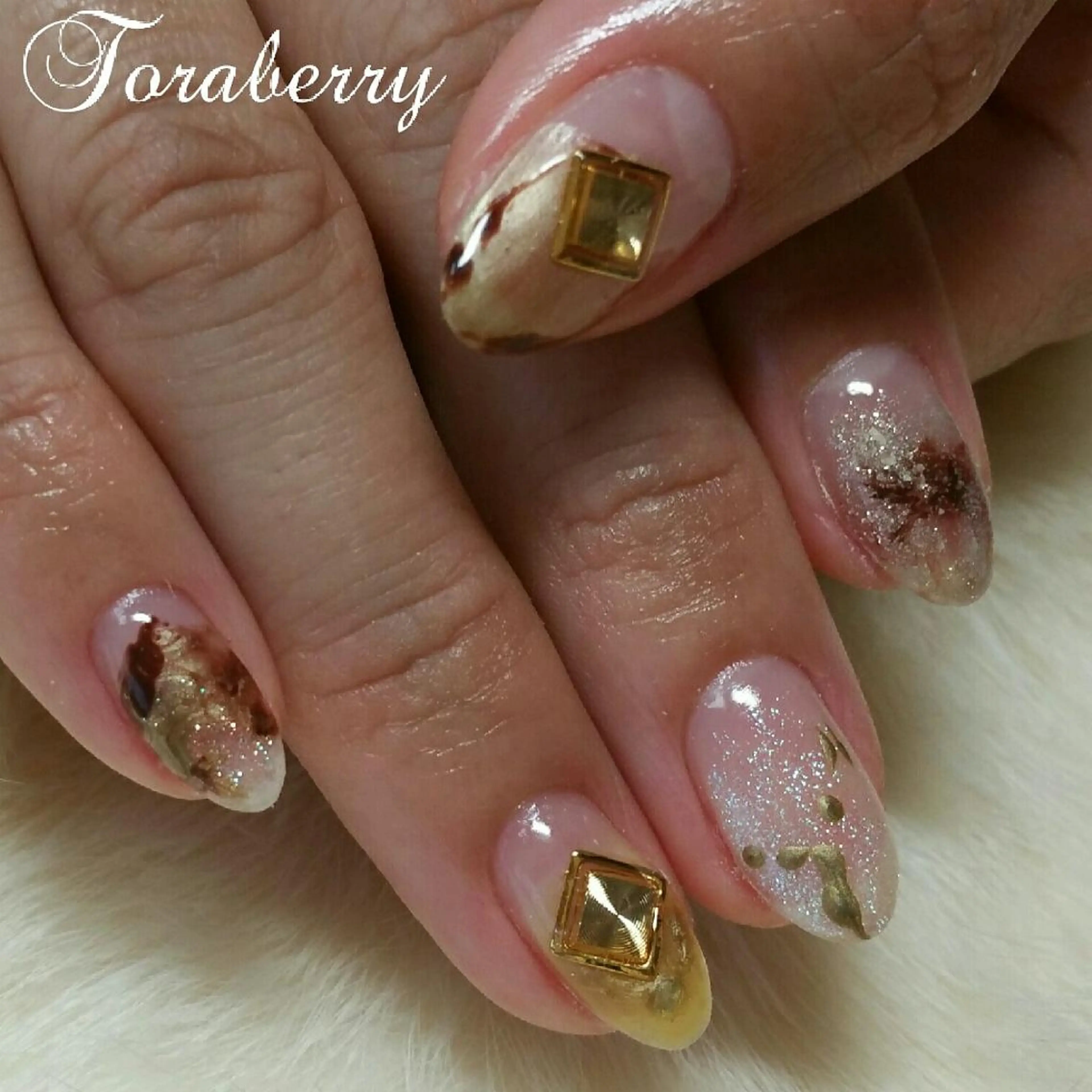 ネイル ニュアンスネイル ネイリスト なつみのネイルデザイン