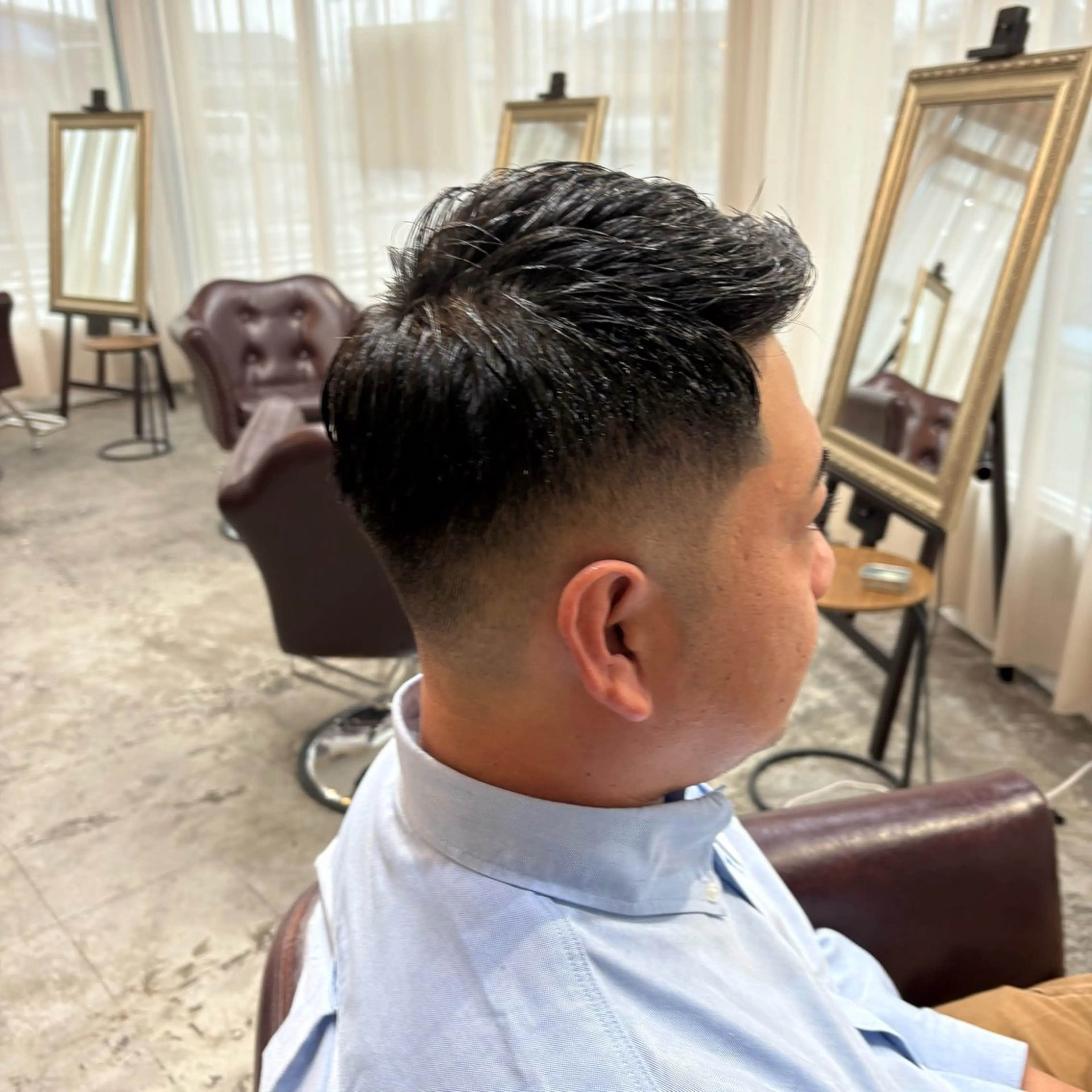 ショート メンズ フェードカット スキンフェード カット メンズサロンクロ所属・今井 匠のヘアスタイル