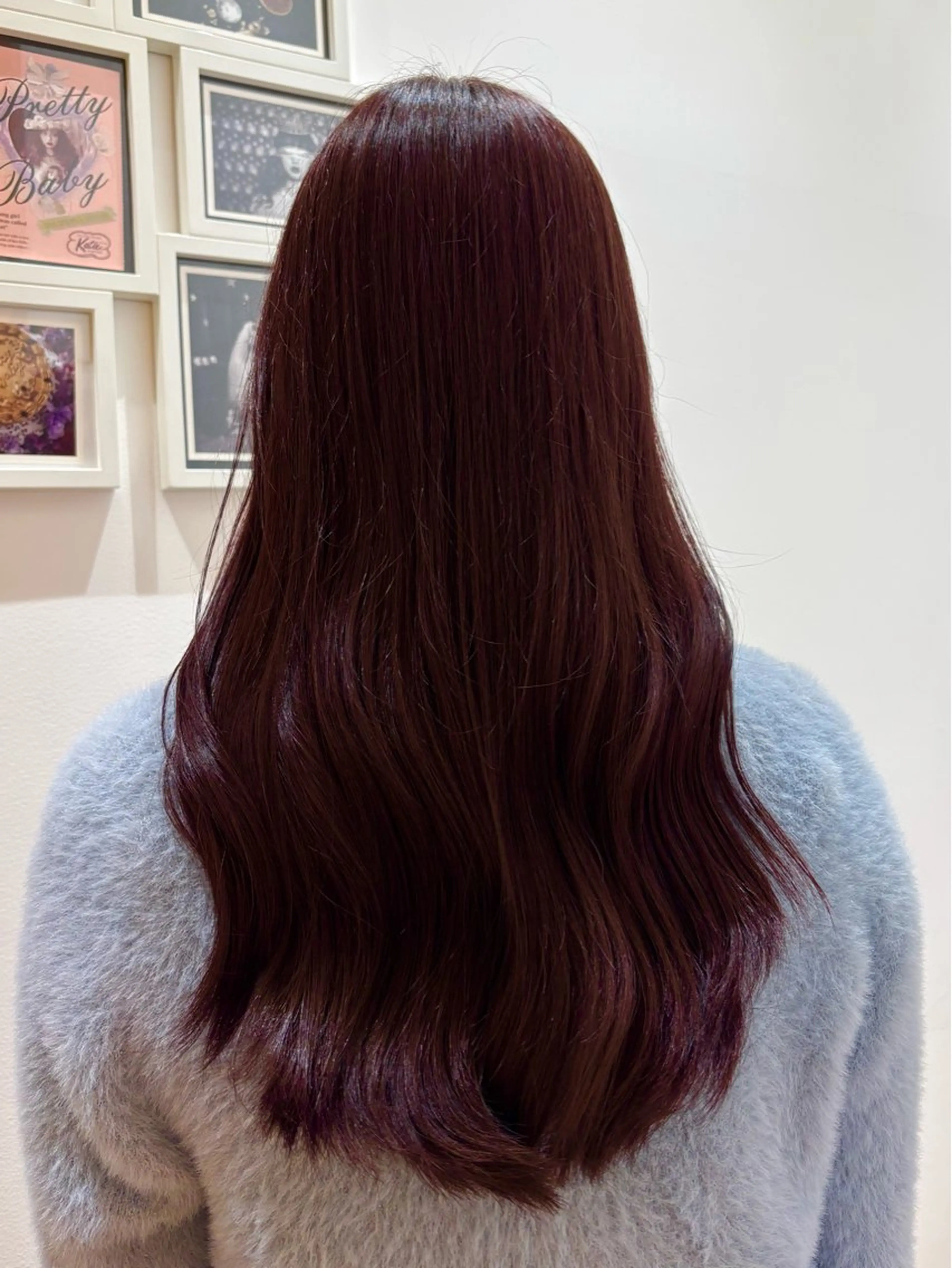 ロング カラー カット ヘアカラー 🌙Ash中目黒 坪内沙月🌙のヘアスタイル