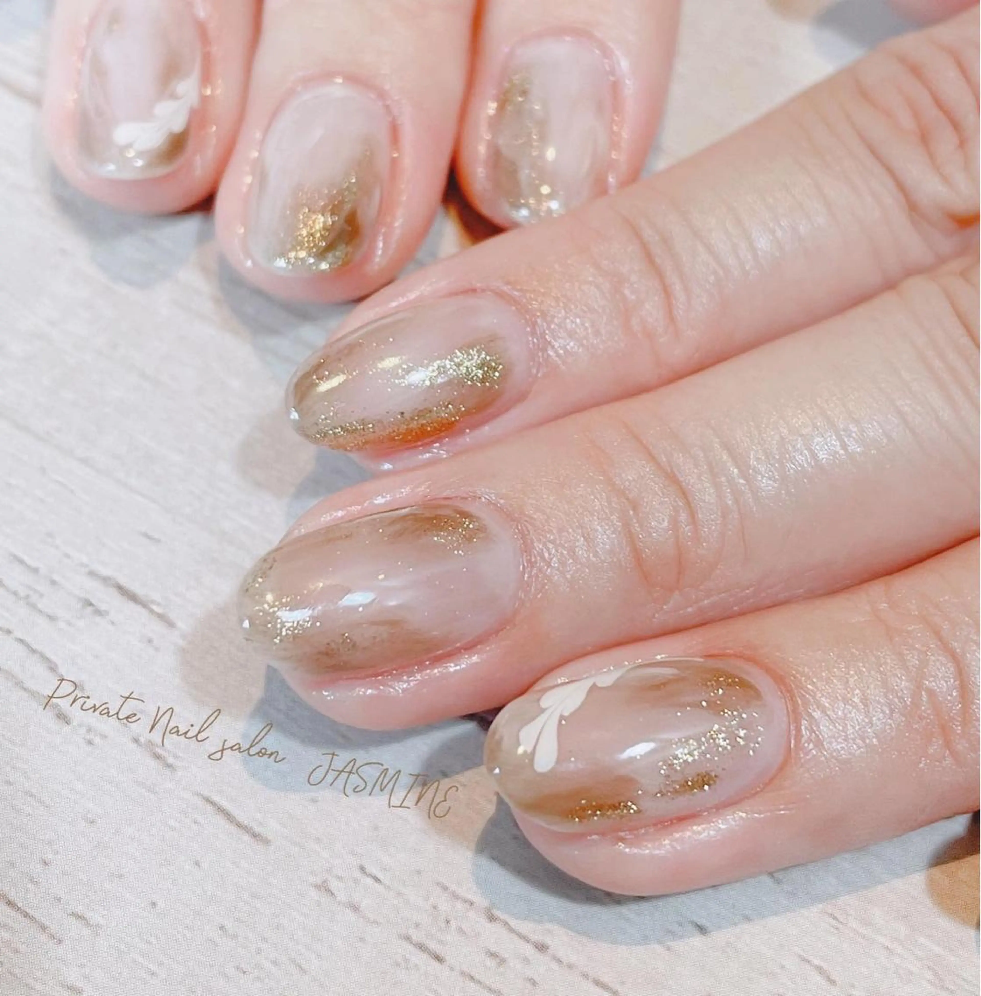ネイル ニュアンスネイル Nail salon JASMINEのネイルデザイン