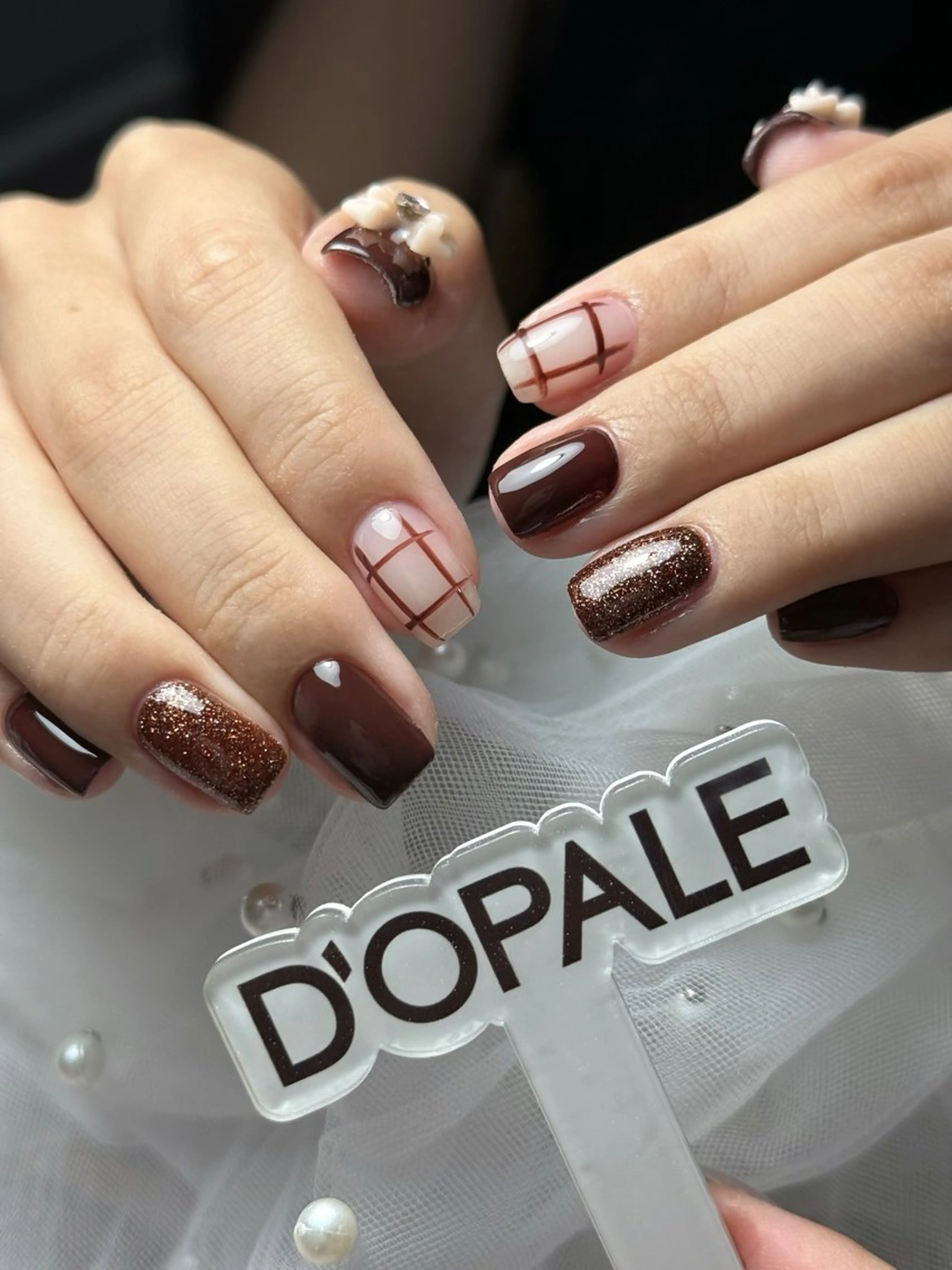 ネイル ハンドネイル D‘OPALEサロン所属・トパサロン 上野kkのネイルデザイン