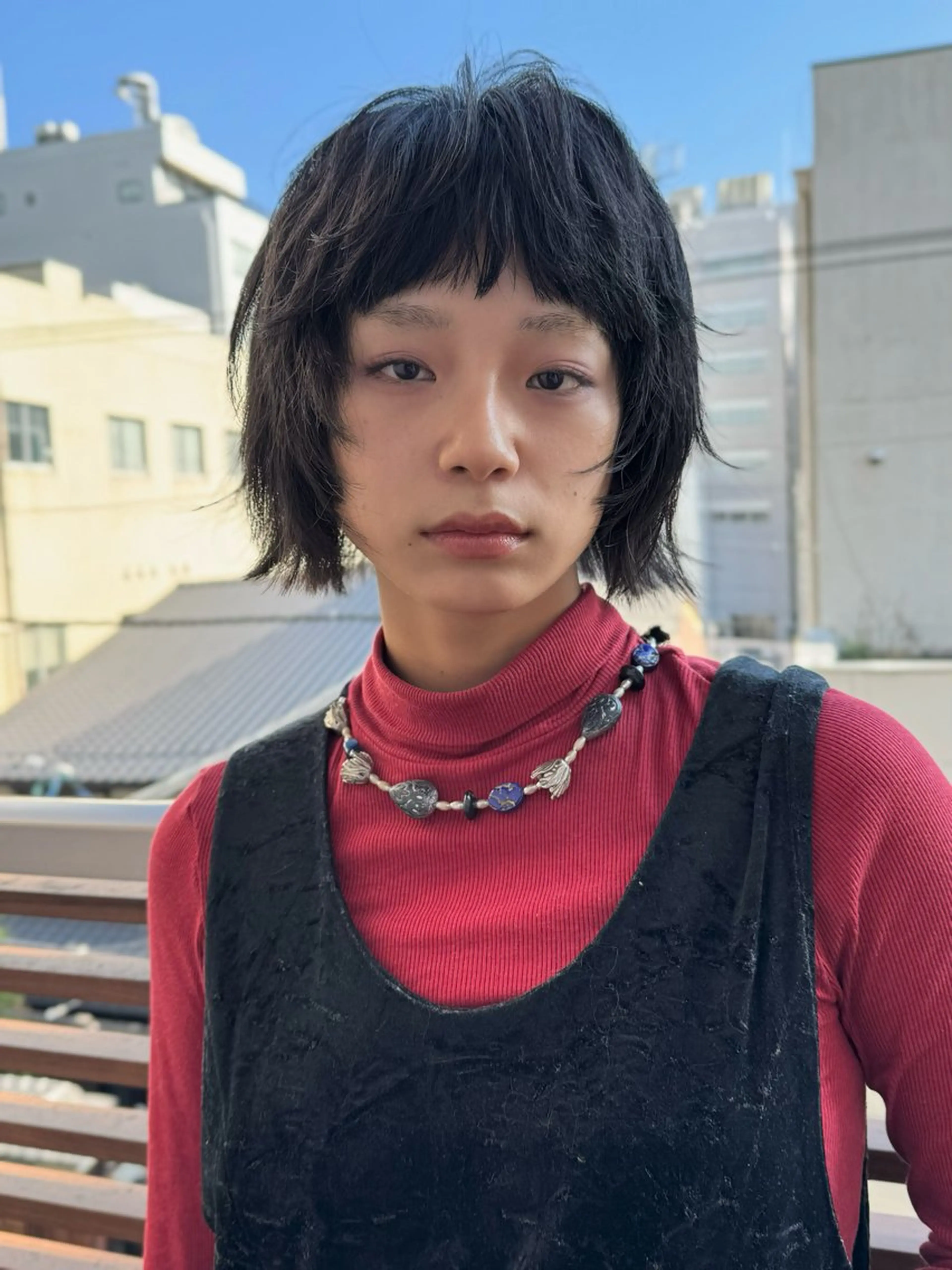 ショート カット ヘアカラー 🩵縮毛矯正・ボブ 岩原朋也🩵のヘアスタイル