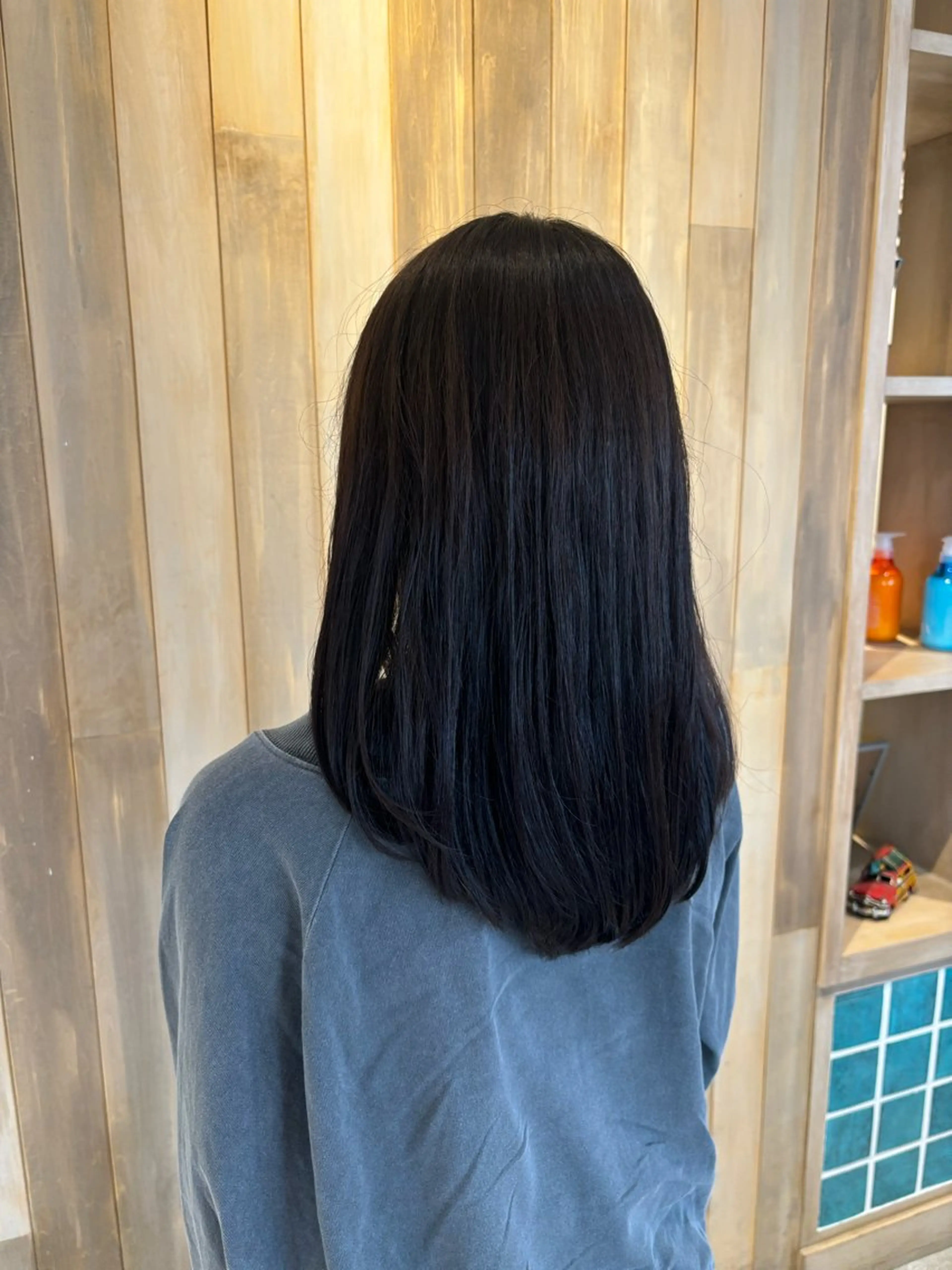 セミロング カット トリートメント EARTH志木/佐藤 氷河のヘアスタイル