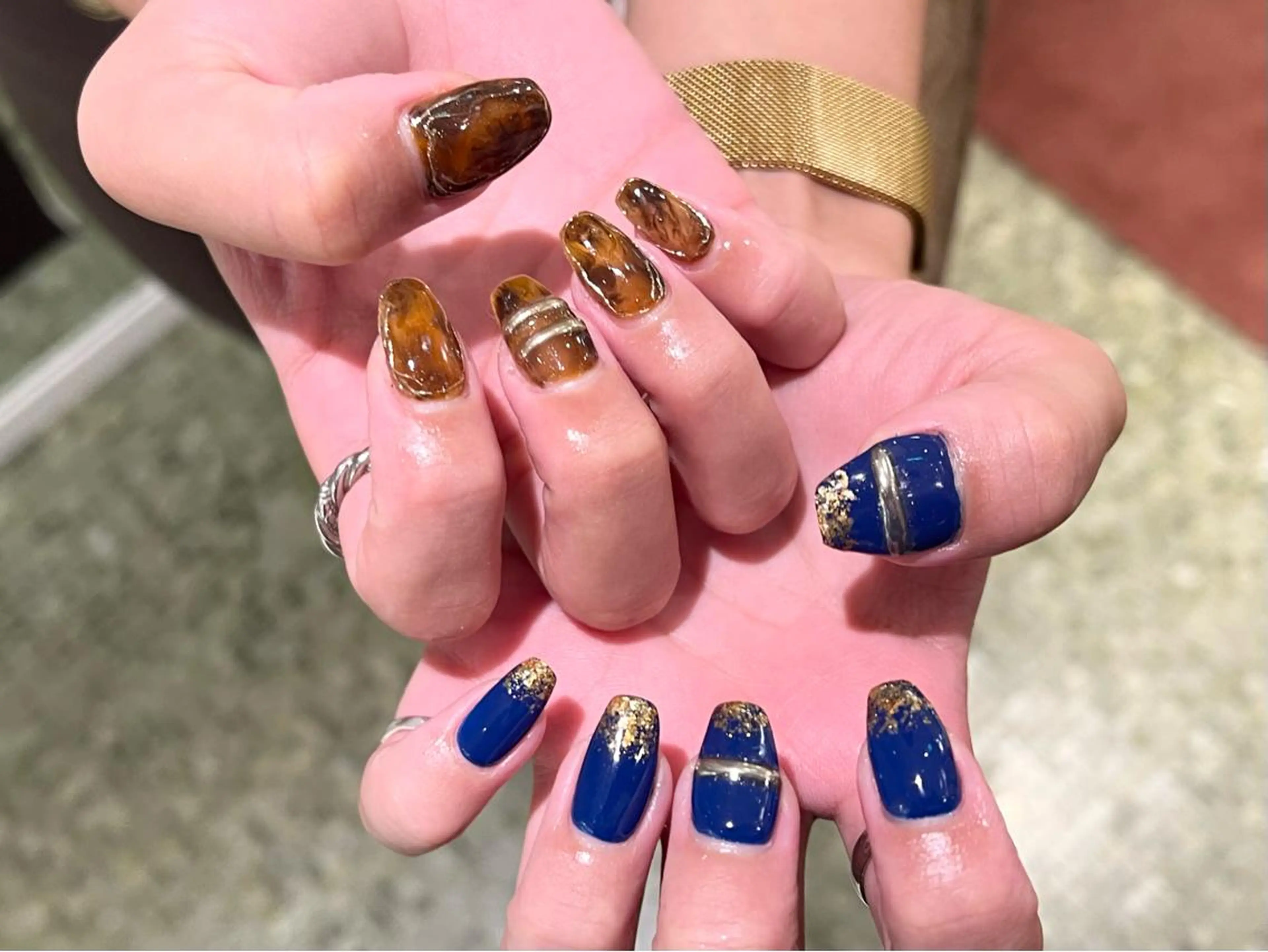 ネイル ハンドネイル 金田 純香のネイルデザイン