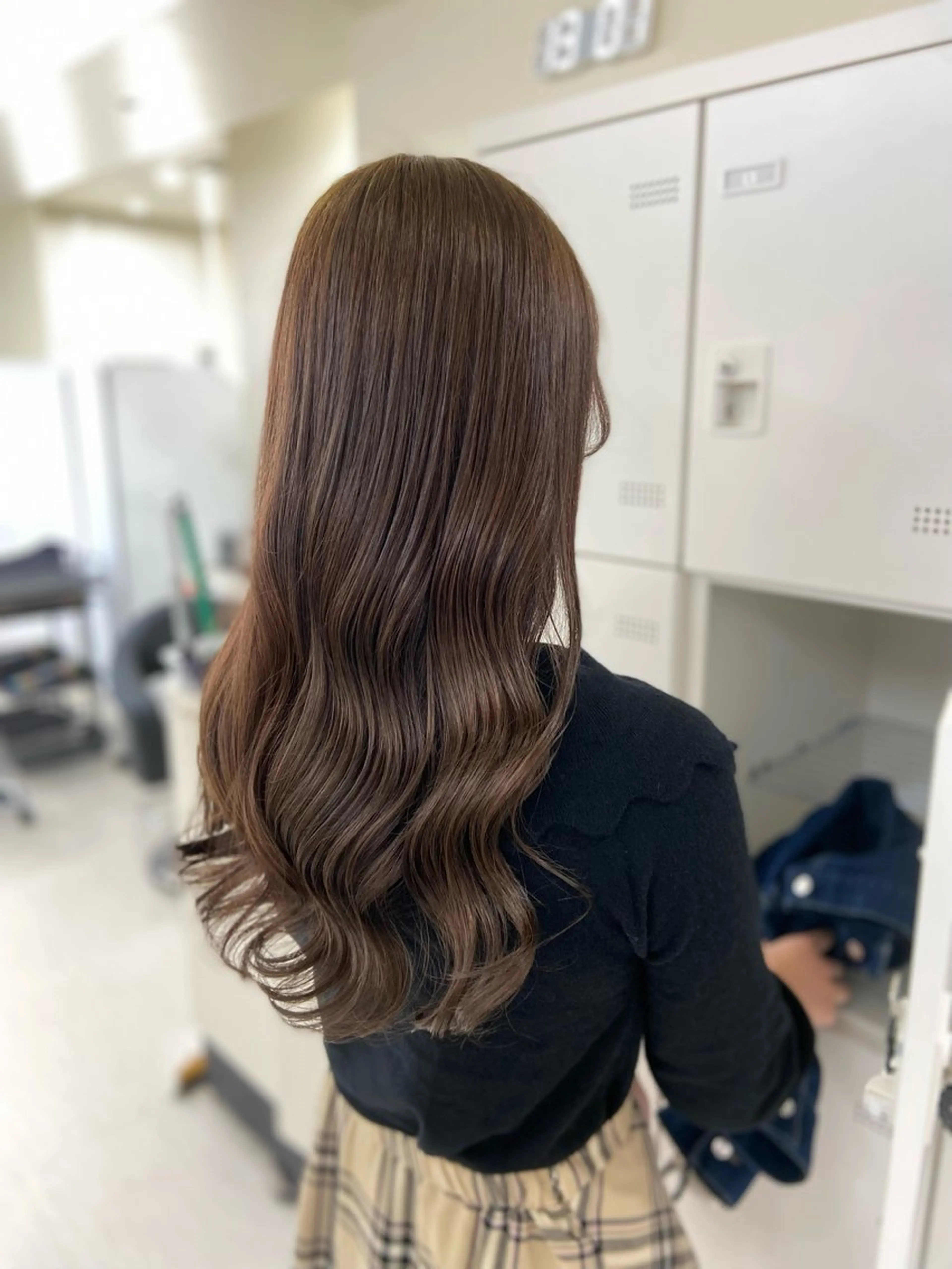 ロング カラー ブリーチ ダブルカラー ブリーチなしカラー 表参道指名1位💖 カラーの達人💗のヘアスタイル