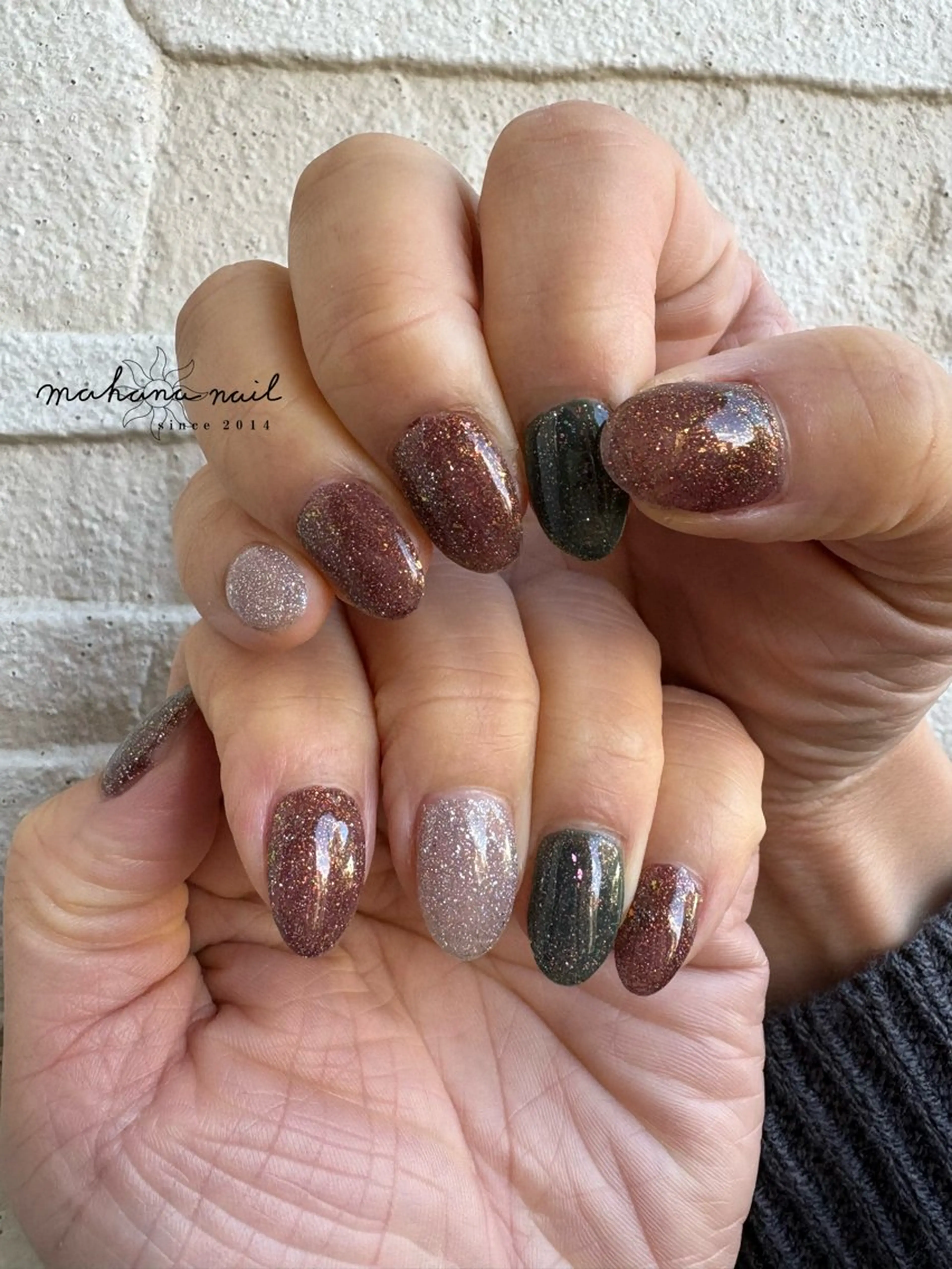 ネイル フラッシュネイル ハンドネイル mahana nailのネイルデザイン