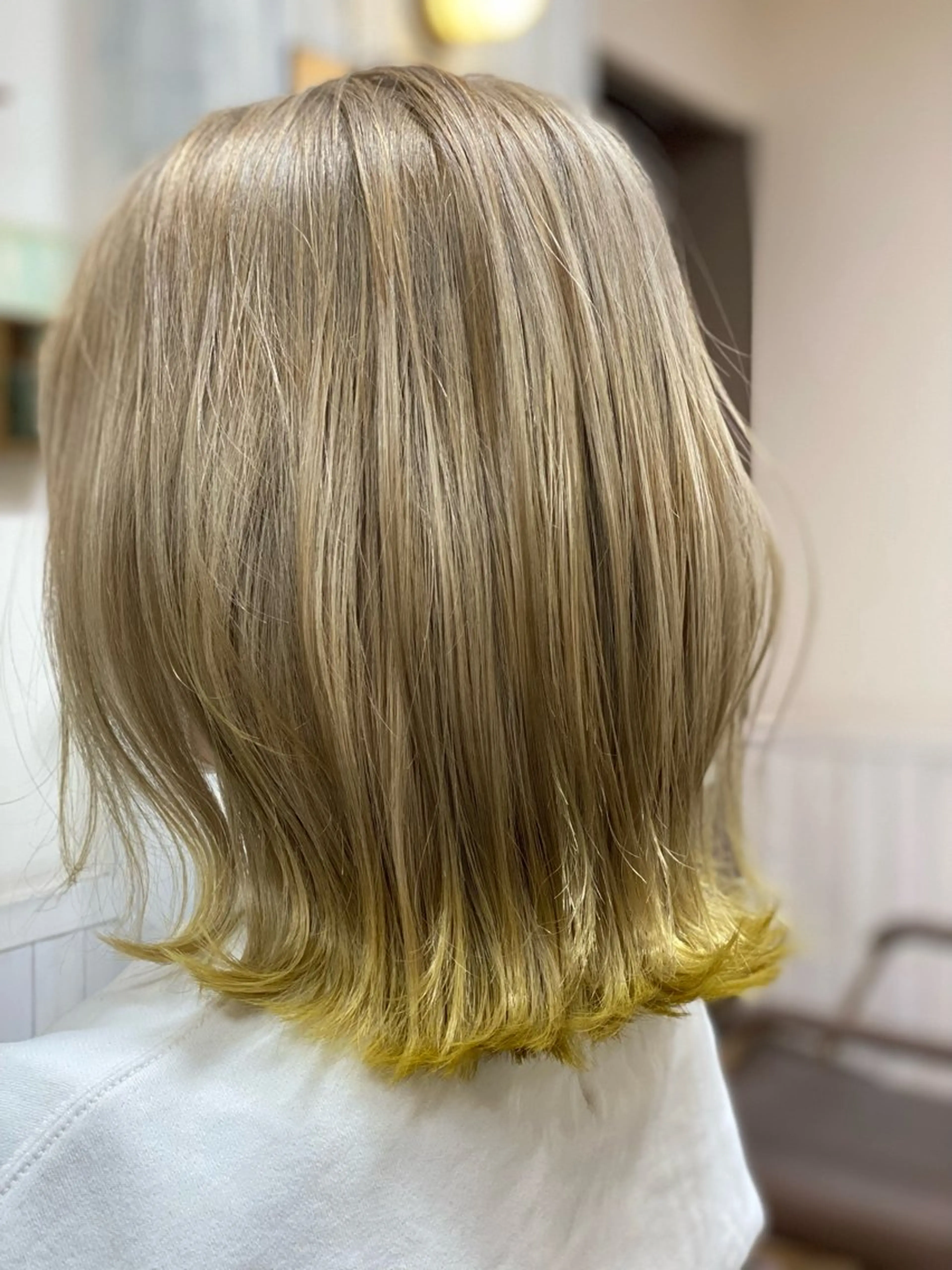 ブリーチダブルカラーの写真