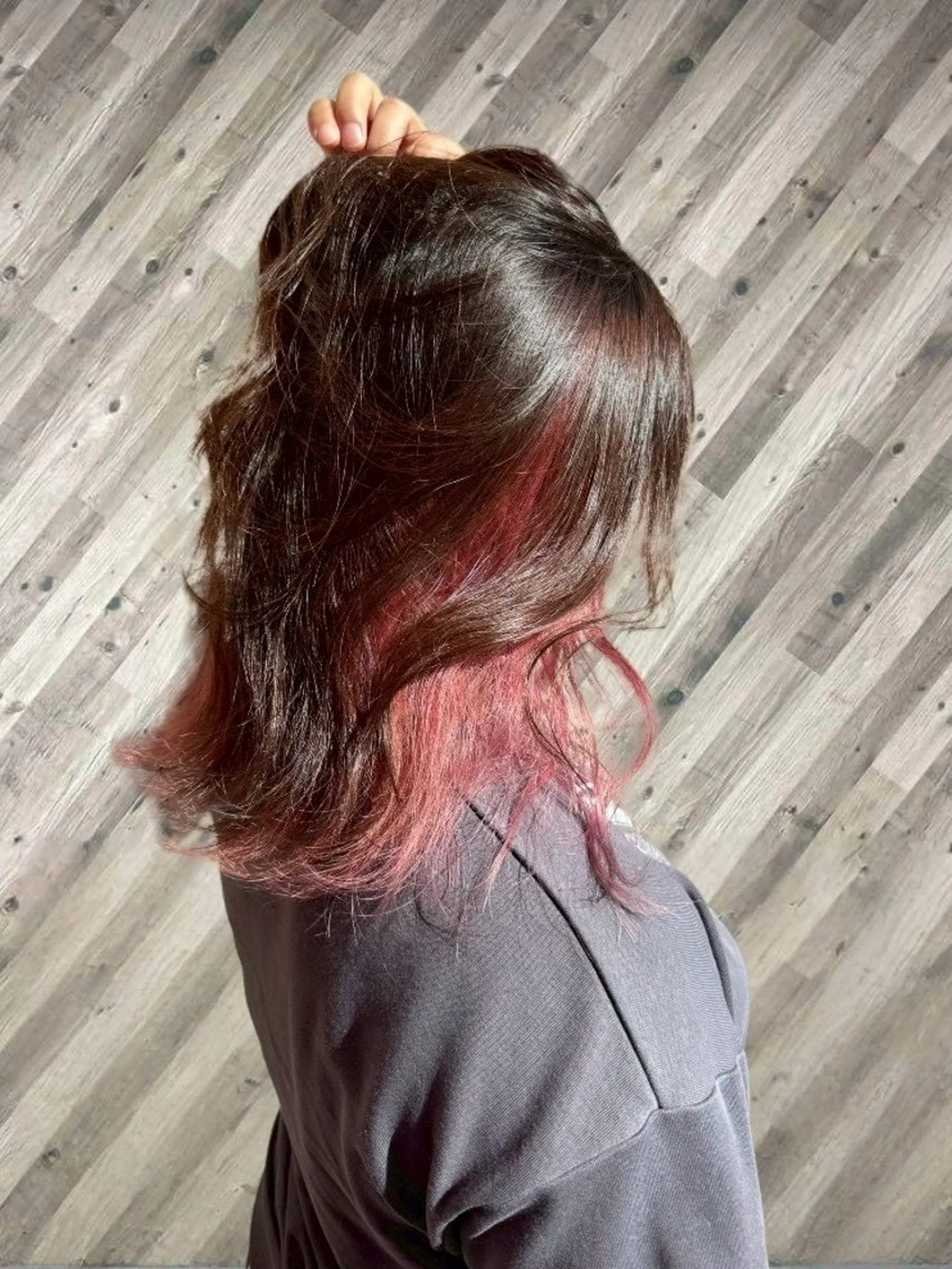 ミディアム カラー ヘアカラー CHAINON所属・miku .のヘアスタイル