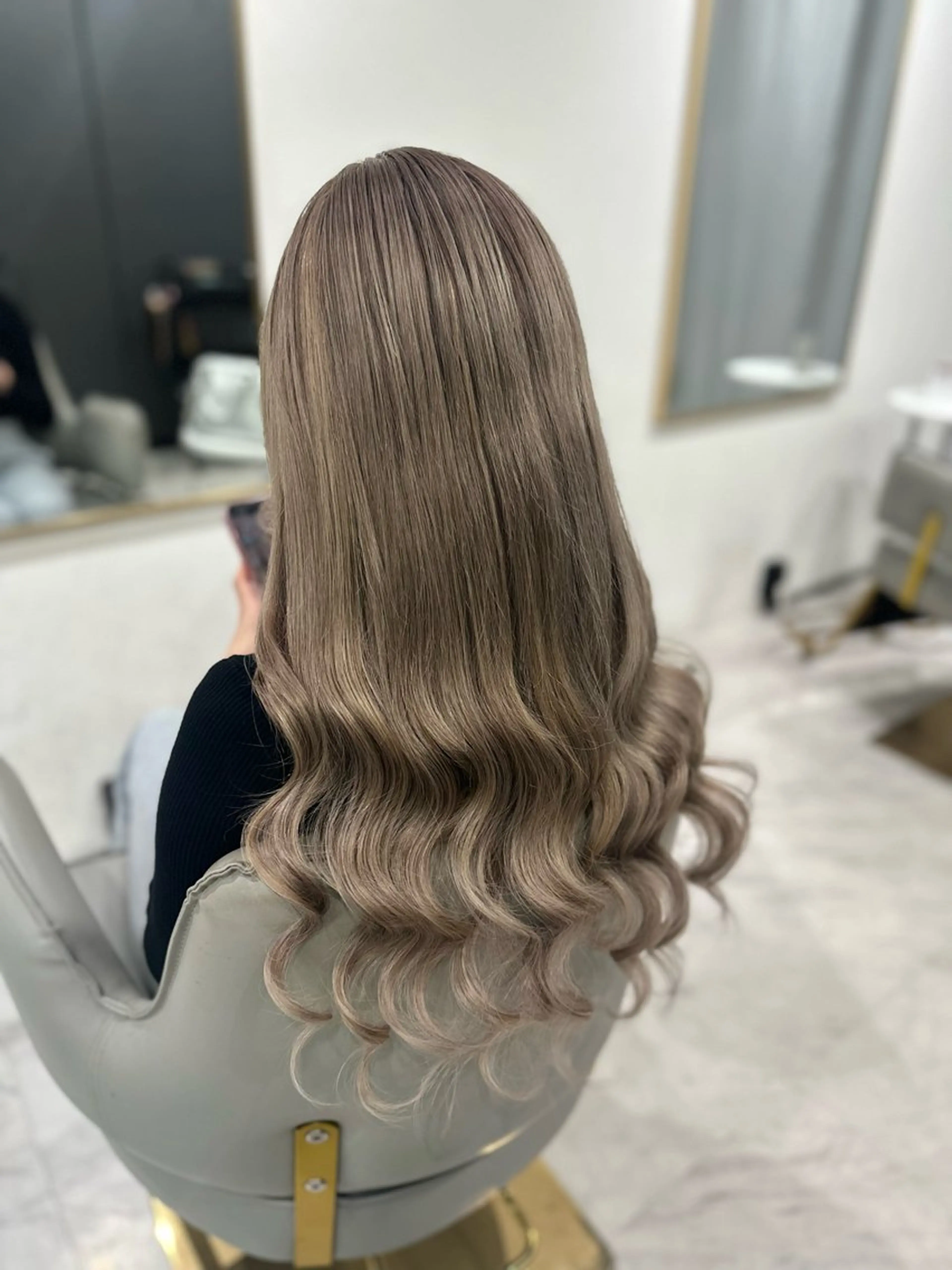 ロング エクステ エクステ シールエクステ AOI️🫧🩵のヘアスタイル