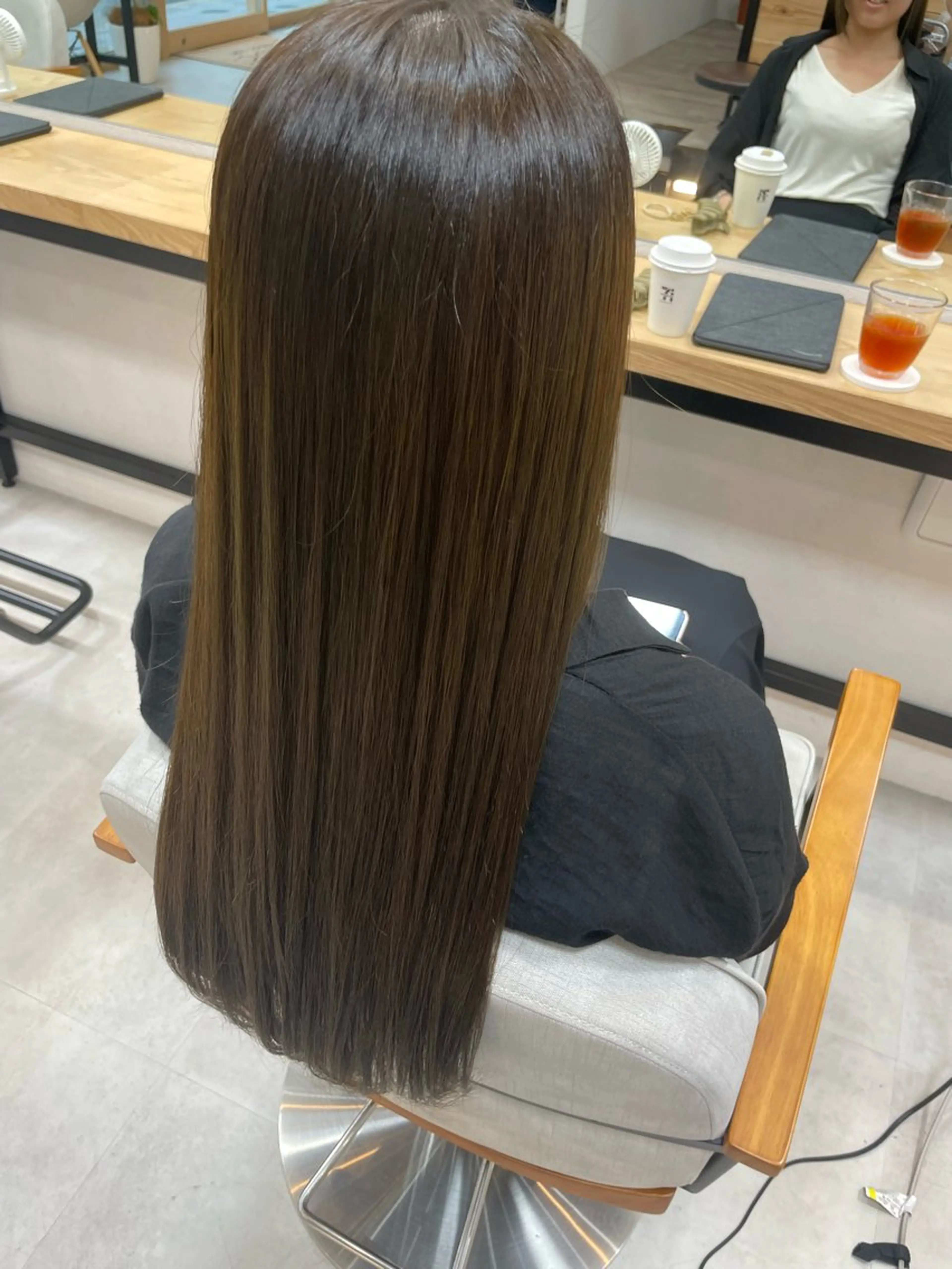 ロング カット 縮毛矯正 ami🍊hair salon soilのヘアスタイル