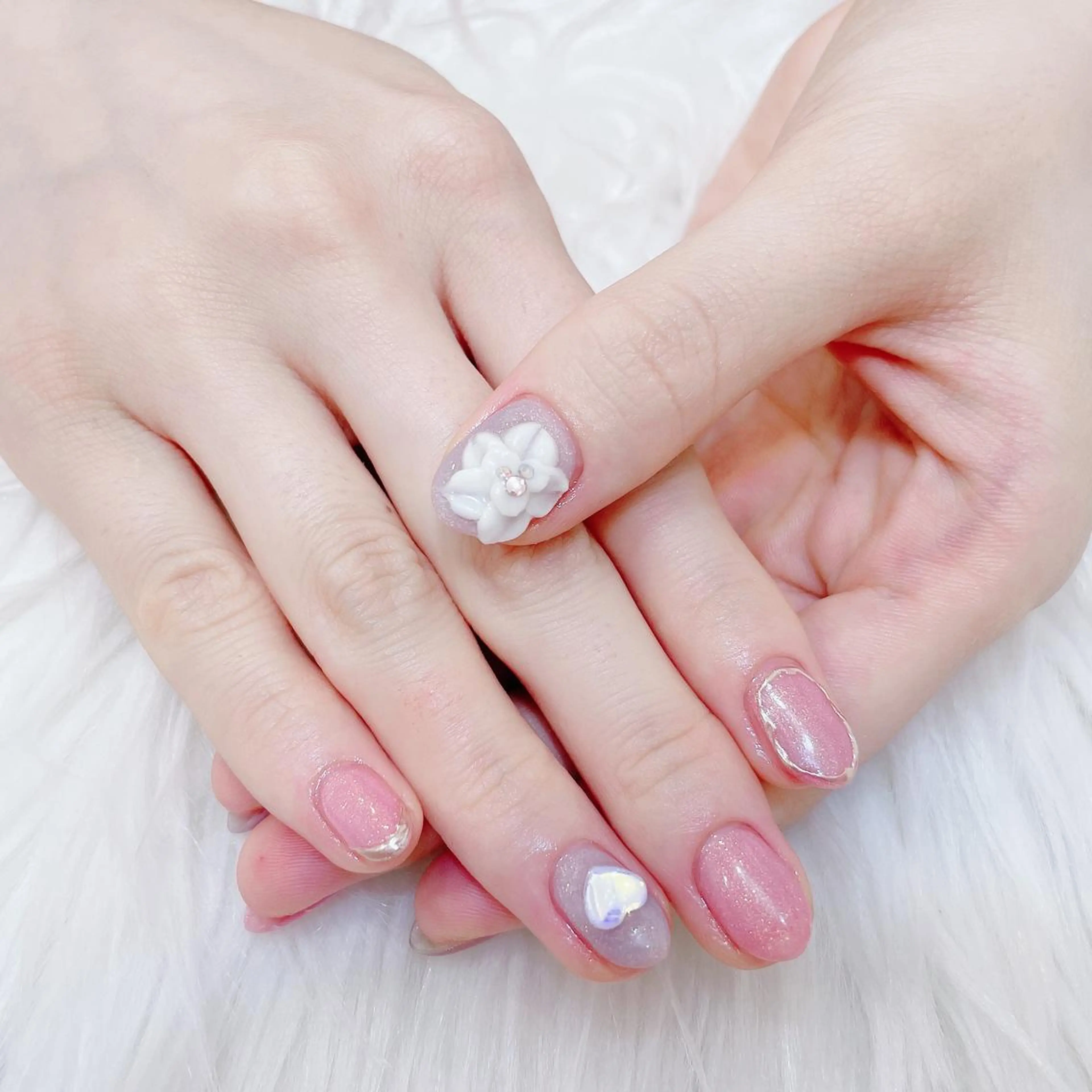 ネイル ✨Serenity ワンホンネイルのネイルデザイン