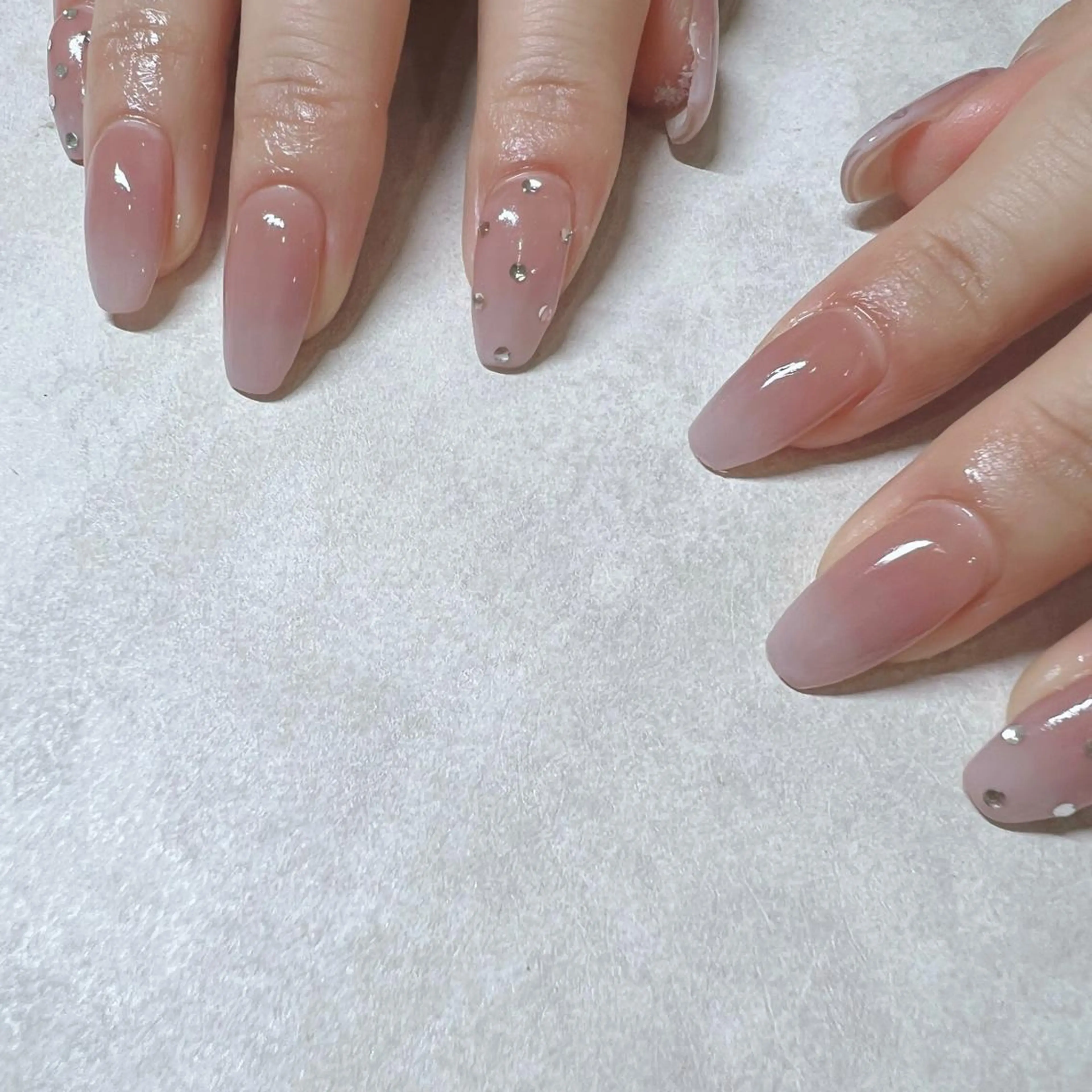 カラー ネイル ハンドネイル Cozy_ ilumのネイルデザイン