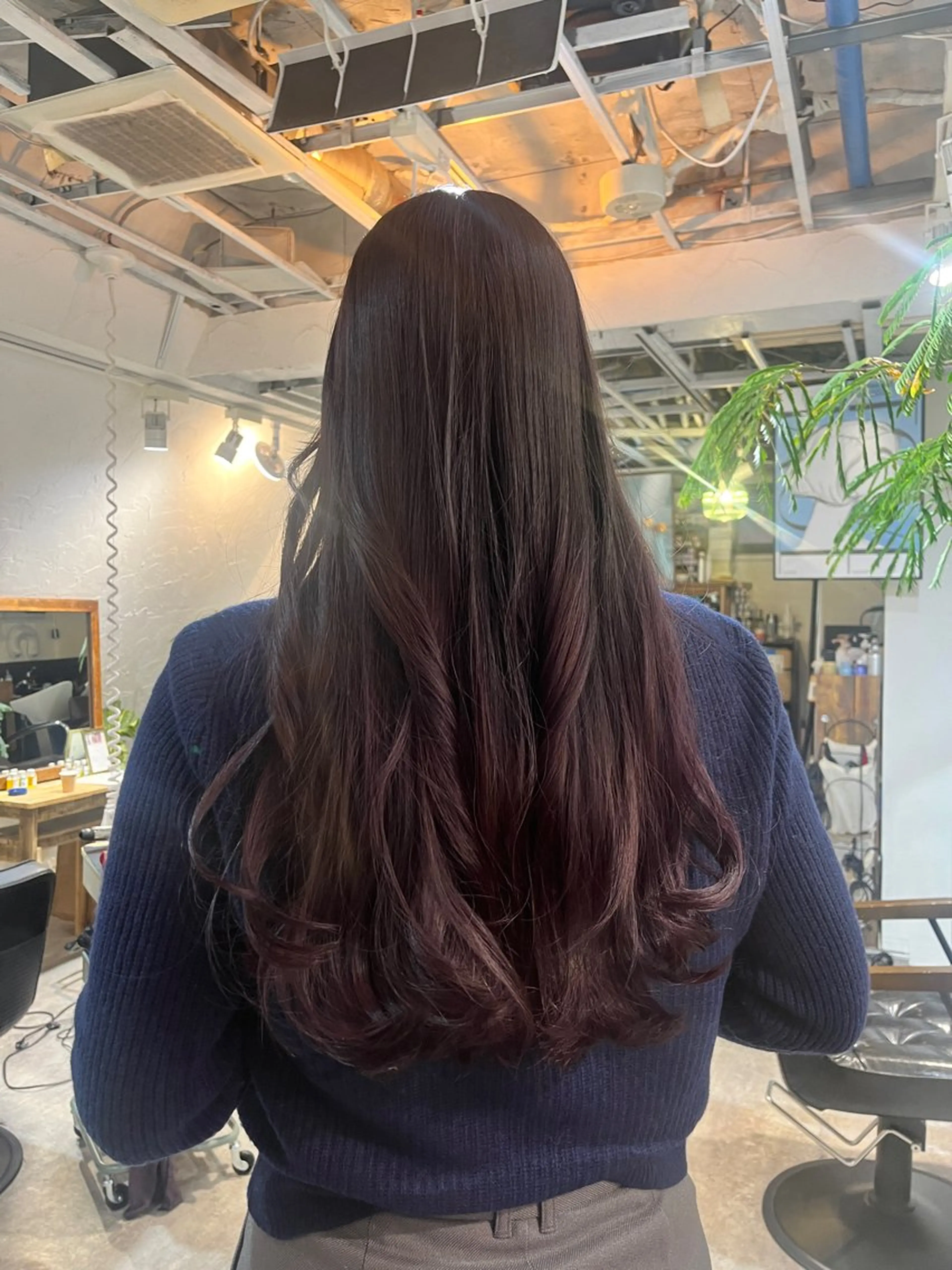 ロング カラー デザインカット/新宿 🕊️mao 🌿のヘアスタイル