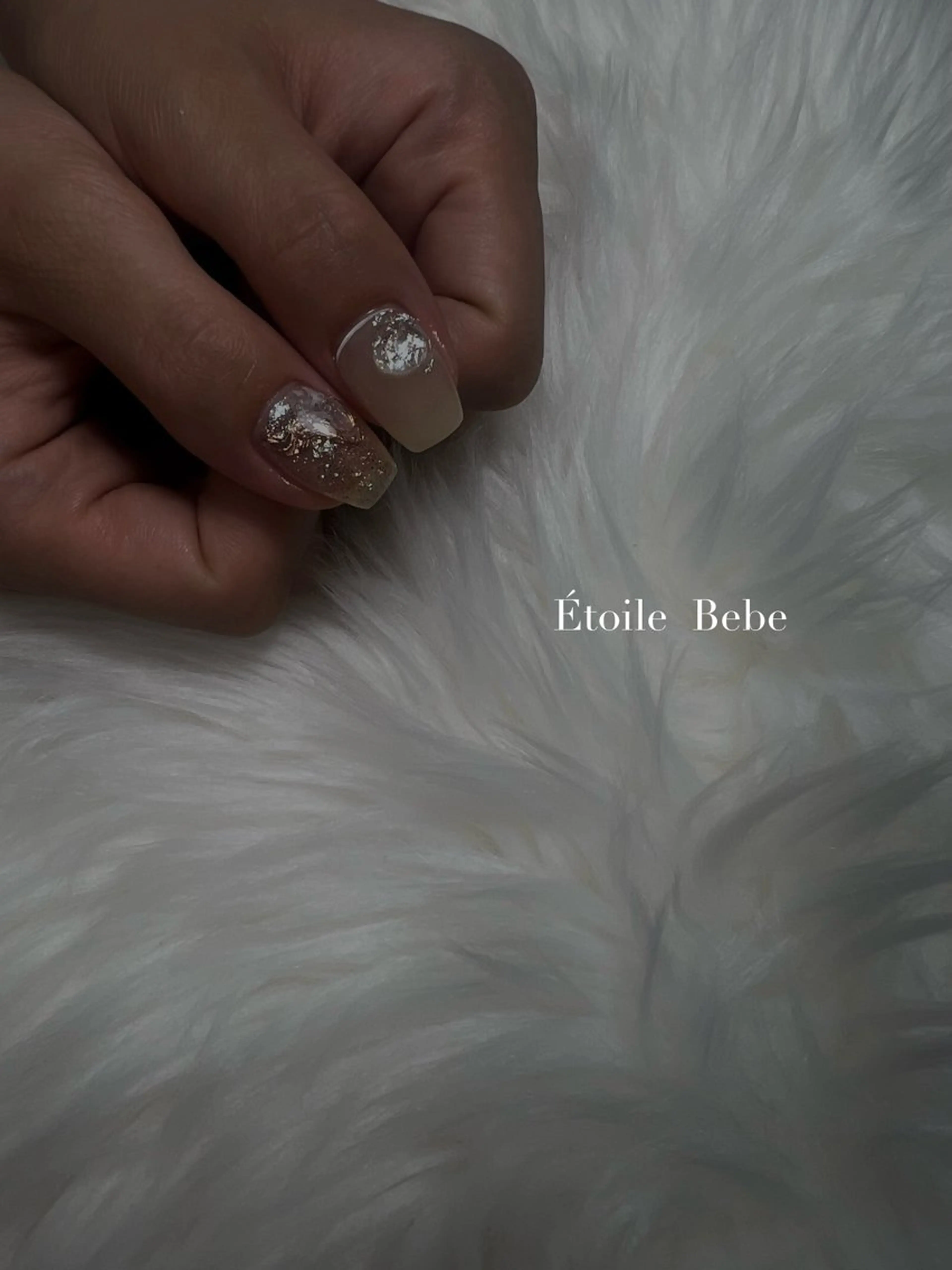 ネイル ニュアンスネイル Étoile Bebeのネイルデザイン