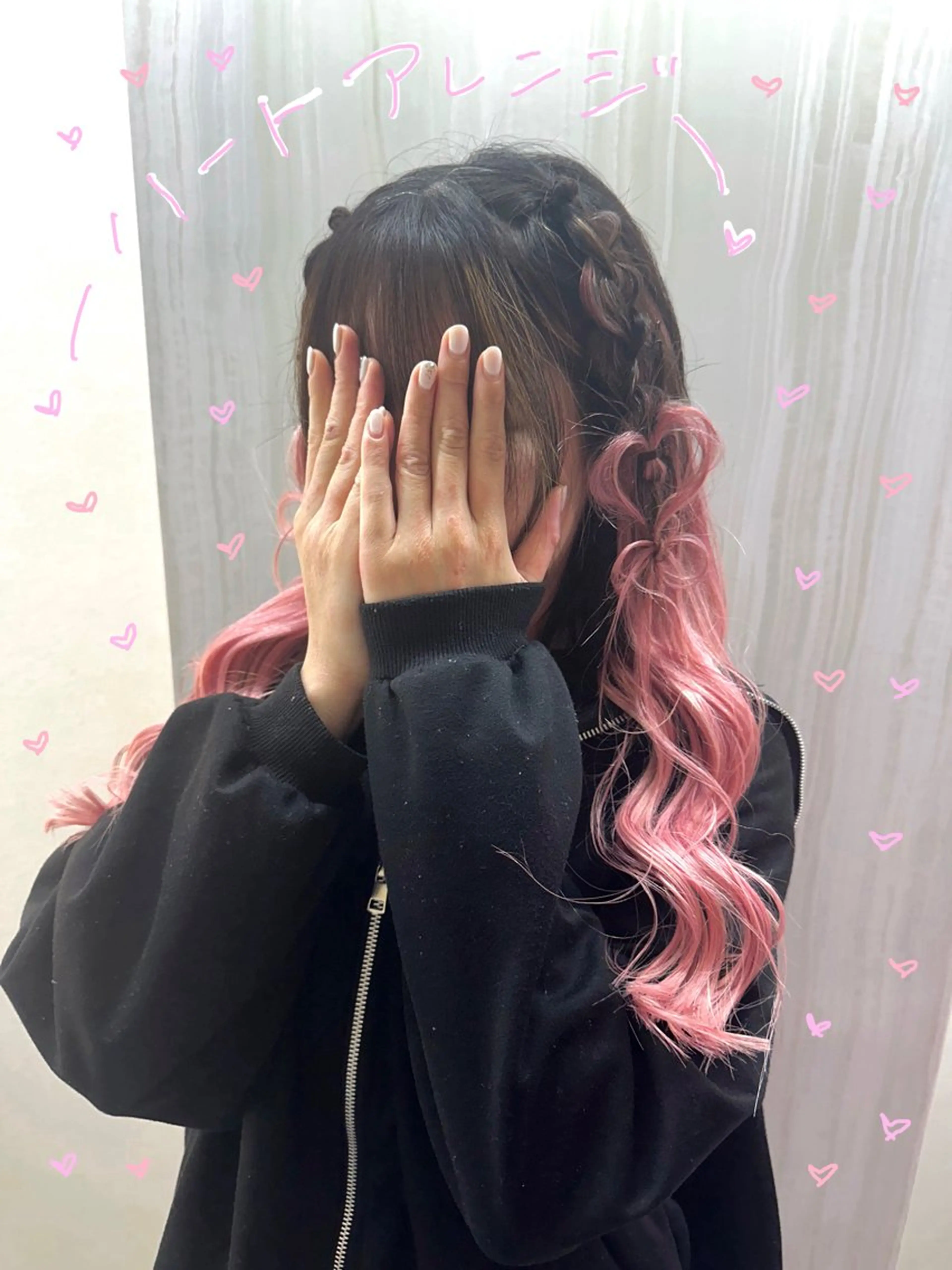 ヘアアレンジ ヘアセット Rio🎀 艶カラー/韓国のヘアスタイル