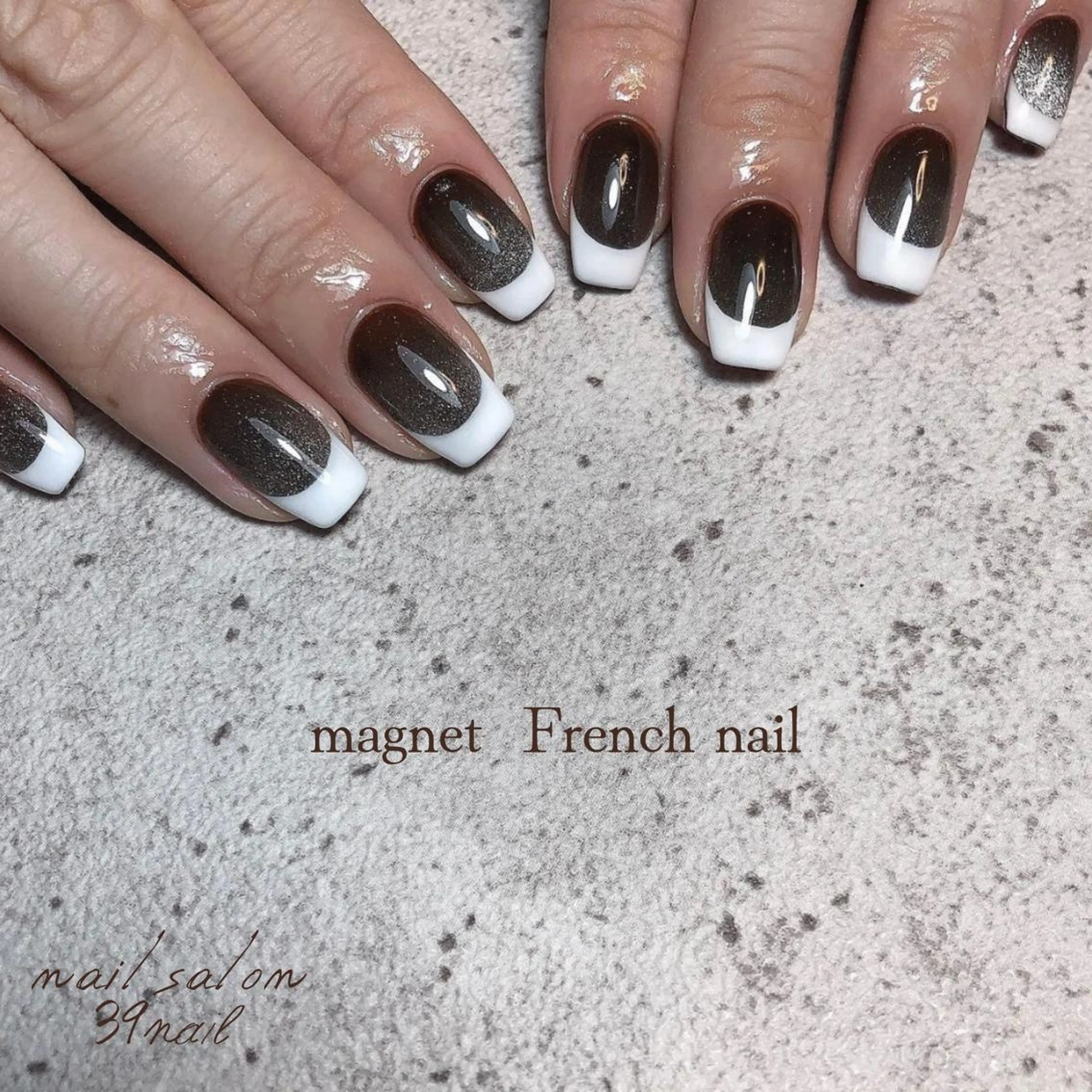ミディアム ネイル ハンドネイル 京橋 【39nail】のネイルデザイン