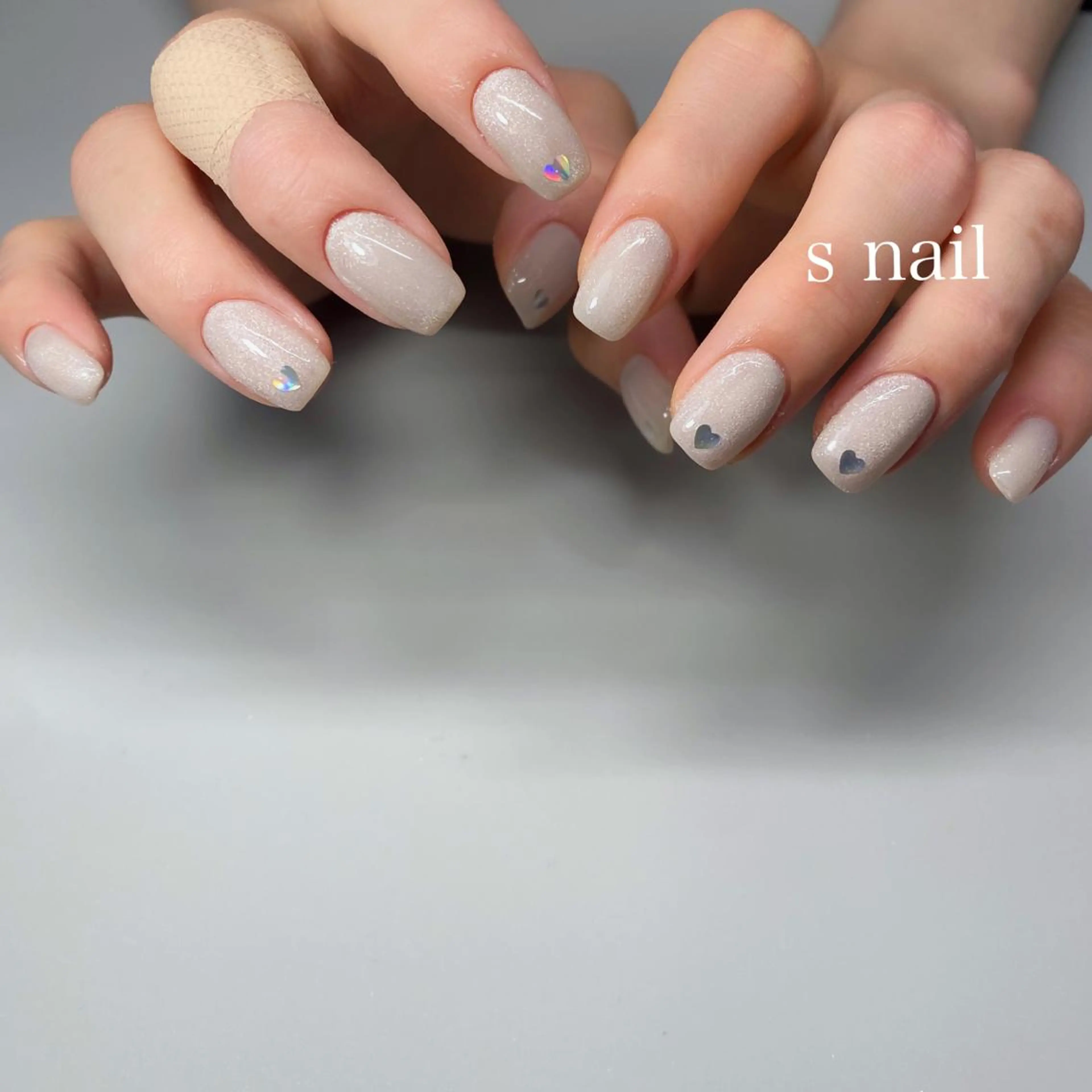 ネイル ワンカラーネイル ハンドネイル フットネイル s nail さとよしみゆきのネイルデザイン