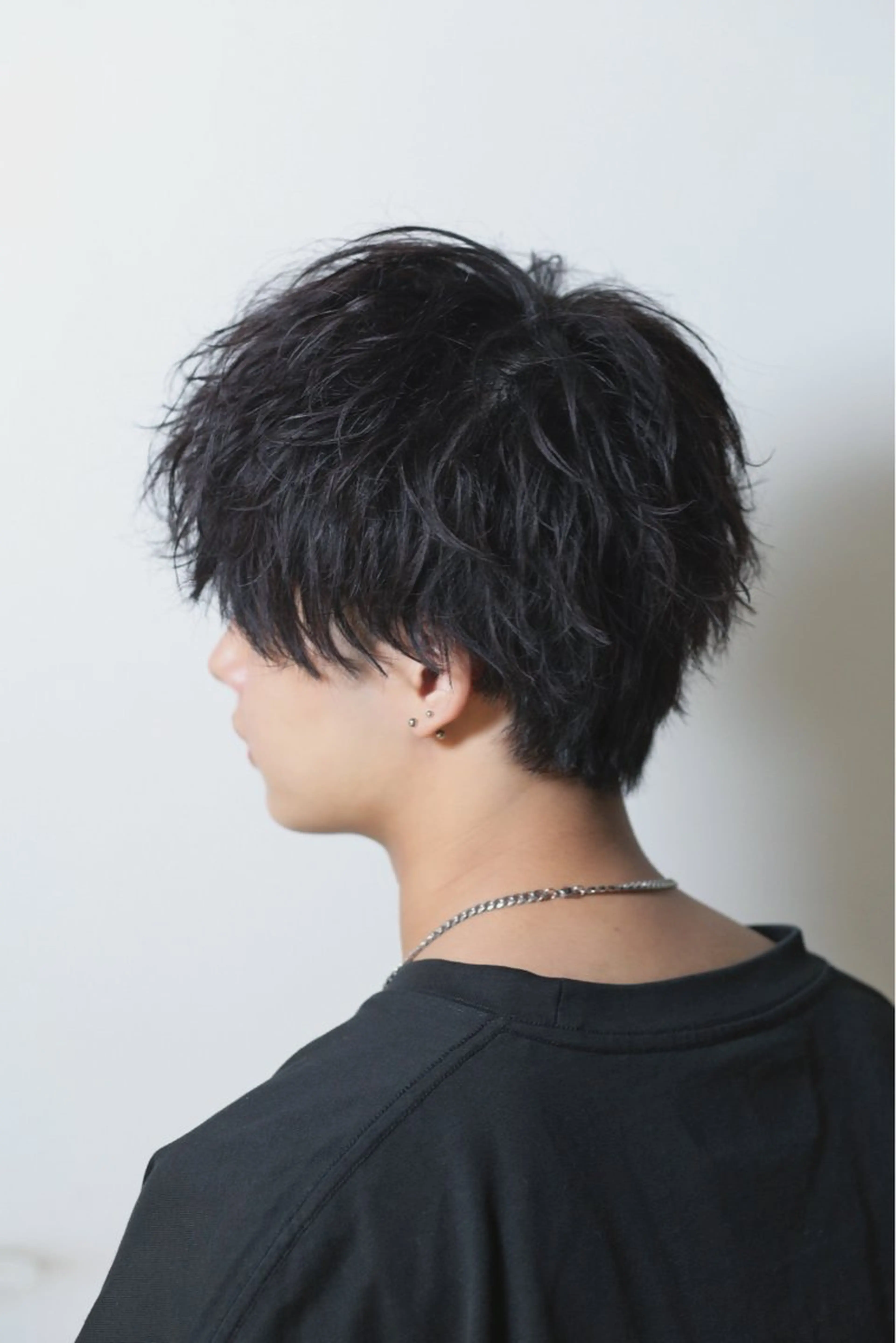 メンズカット＋メンズパーマ＋スキャルプトリートメントの写真