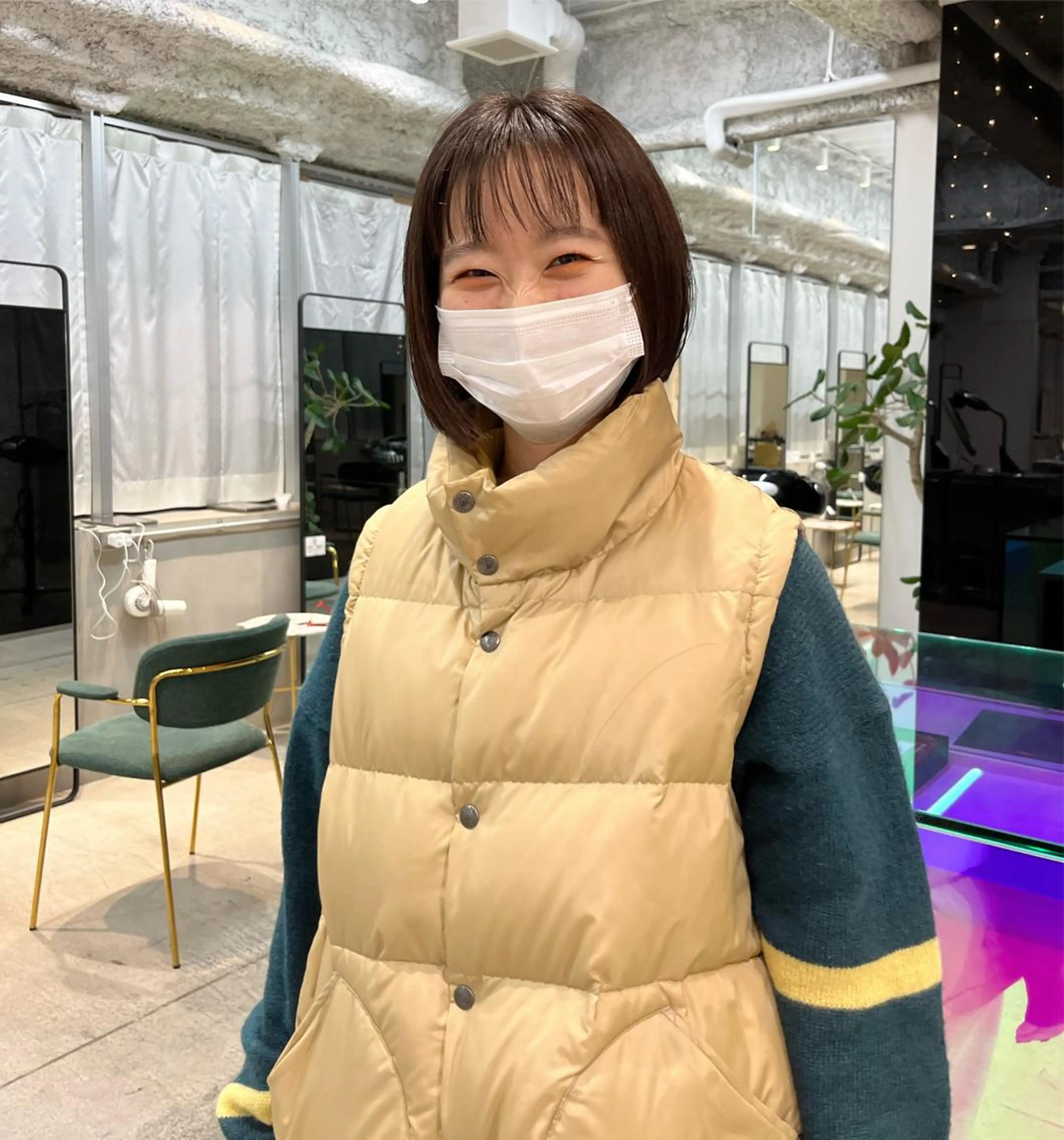 ミディアム ANY／ Nanaのヘアスタイル