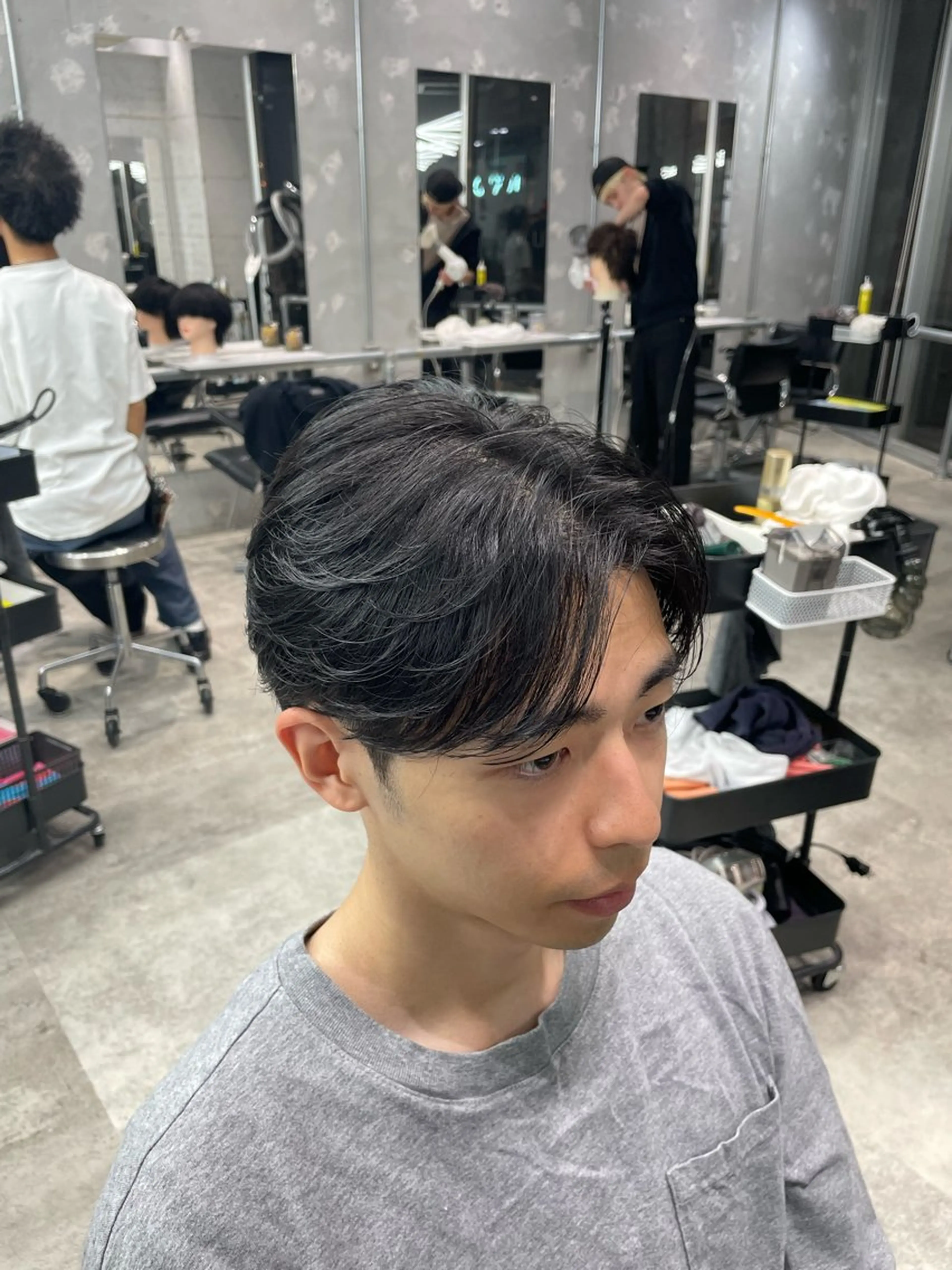 メンズ センターパート メンズカット/ 大雅のヘアスタイル