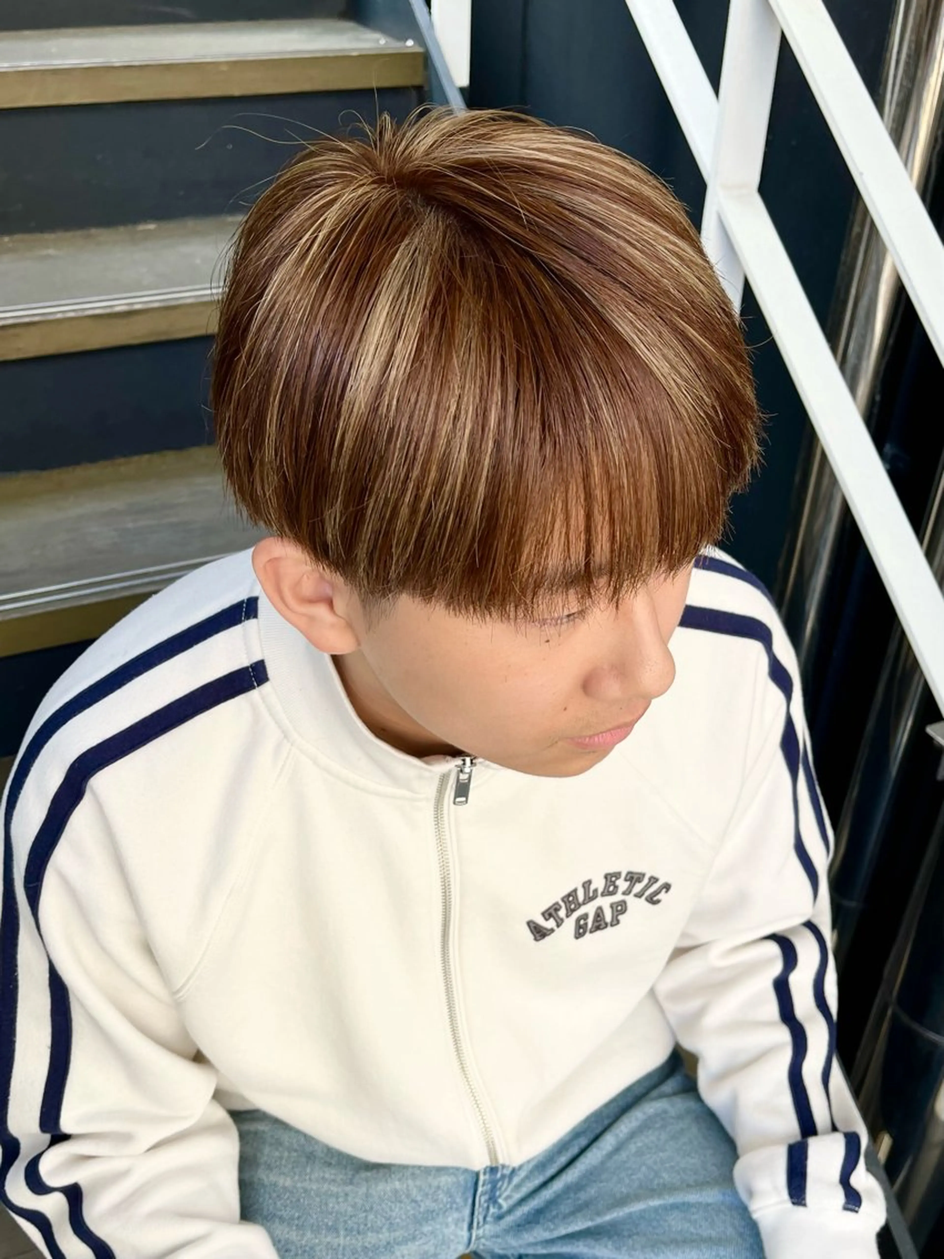 ショート ハイライト ヘアカラー MIKI /Sio.hairのヘアスタイル