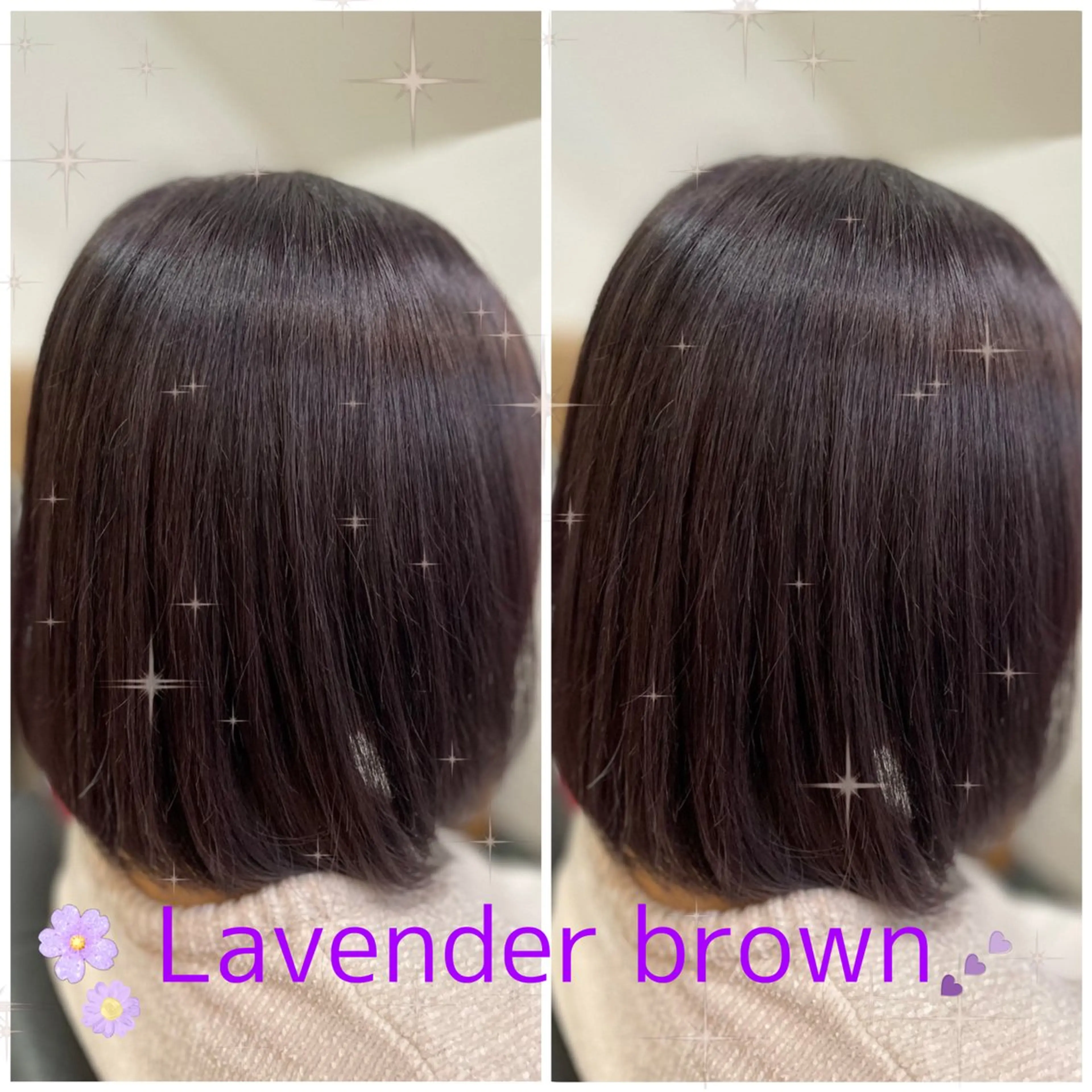 ショート カラー ヘアカラー トリートメント lovis ゆうあのヘアスタイル