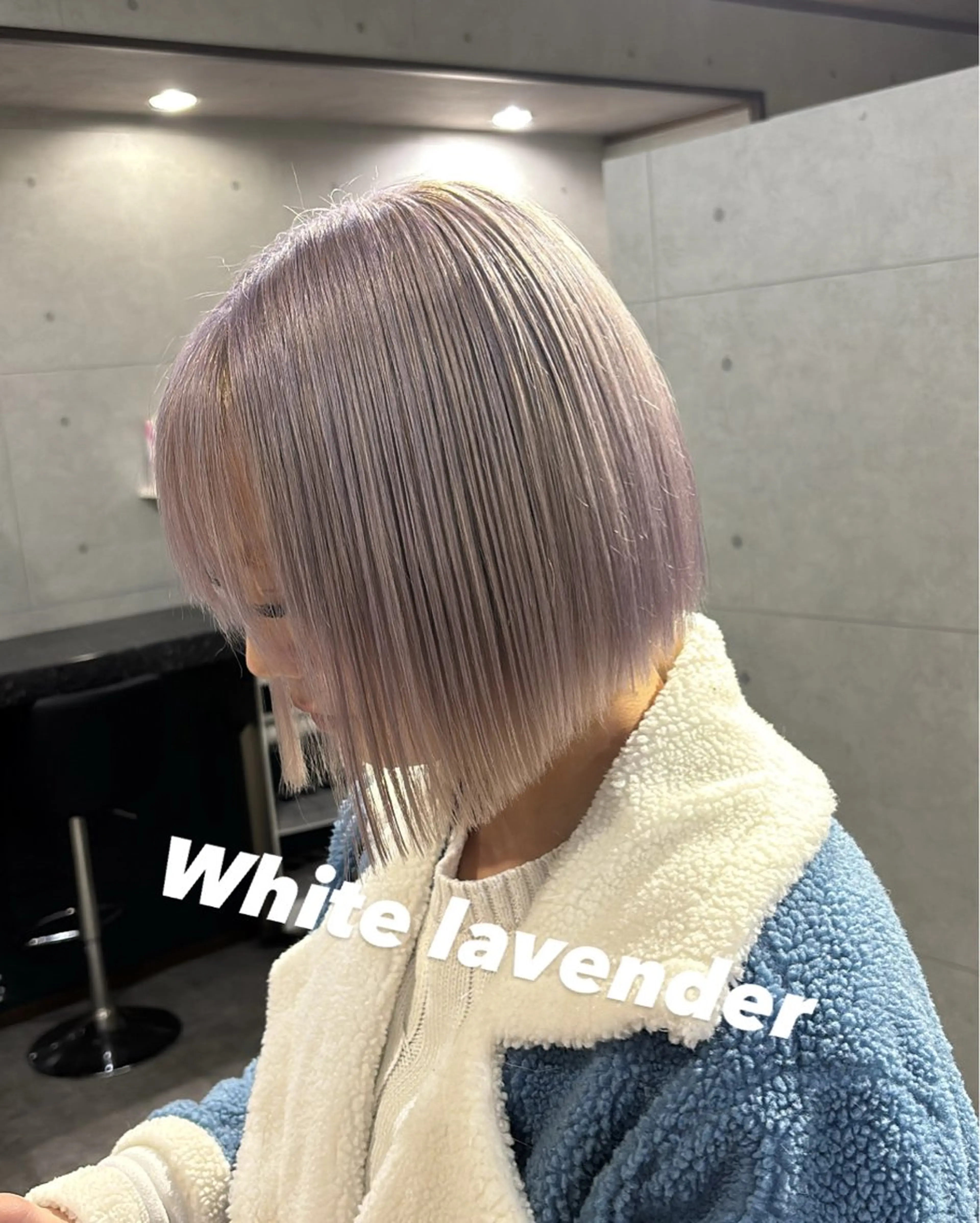 カット＋カラー＋ダイヤモンドケアブリーチの写真