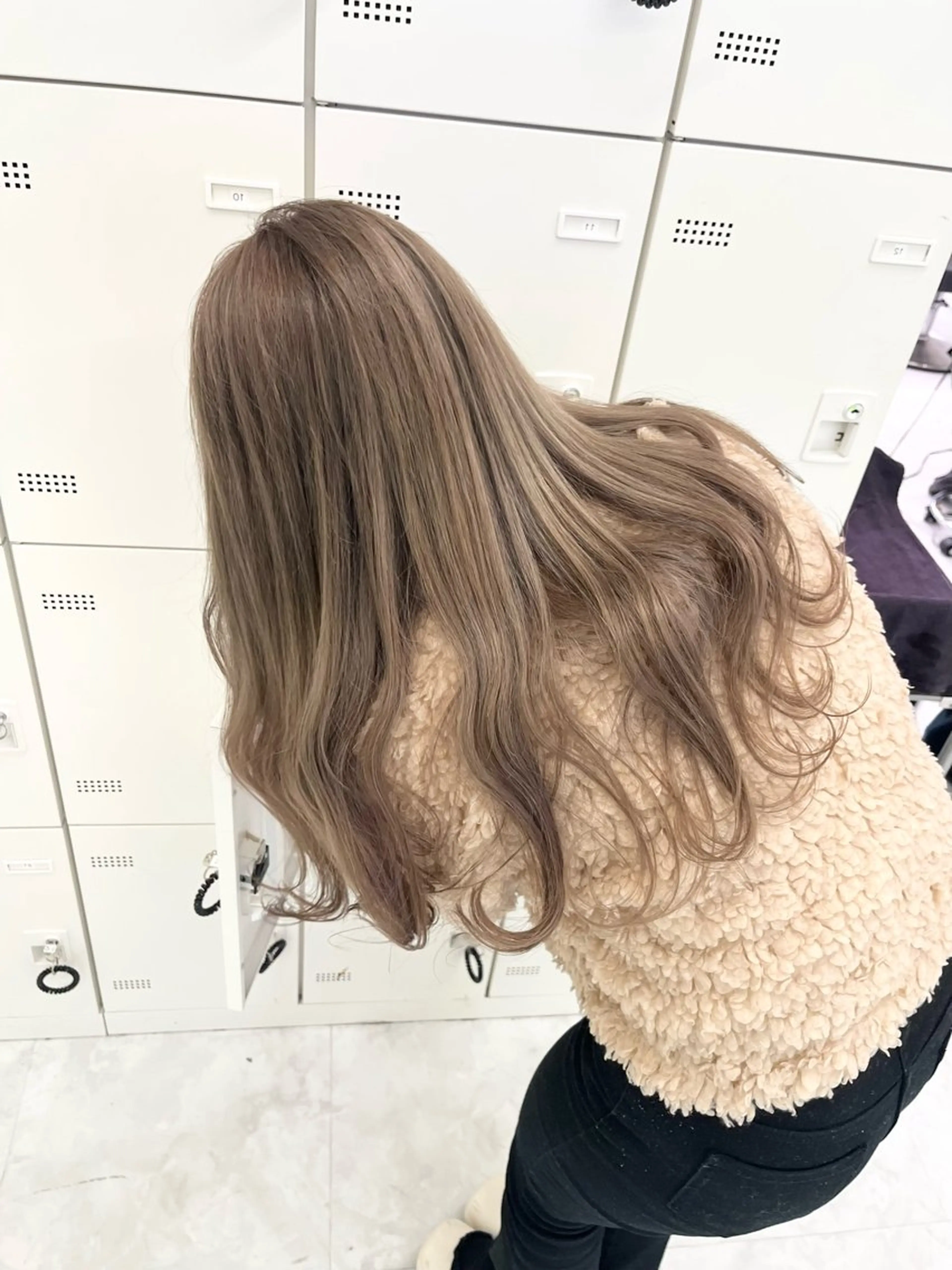 ロング カラー ヘアカラー トリートメント ヘアセット 🩷暖色カラー🩷 BONのヘアスタイル