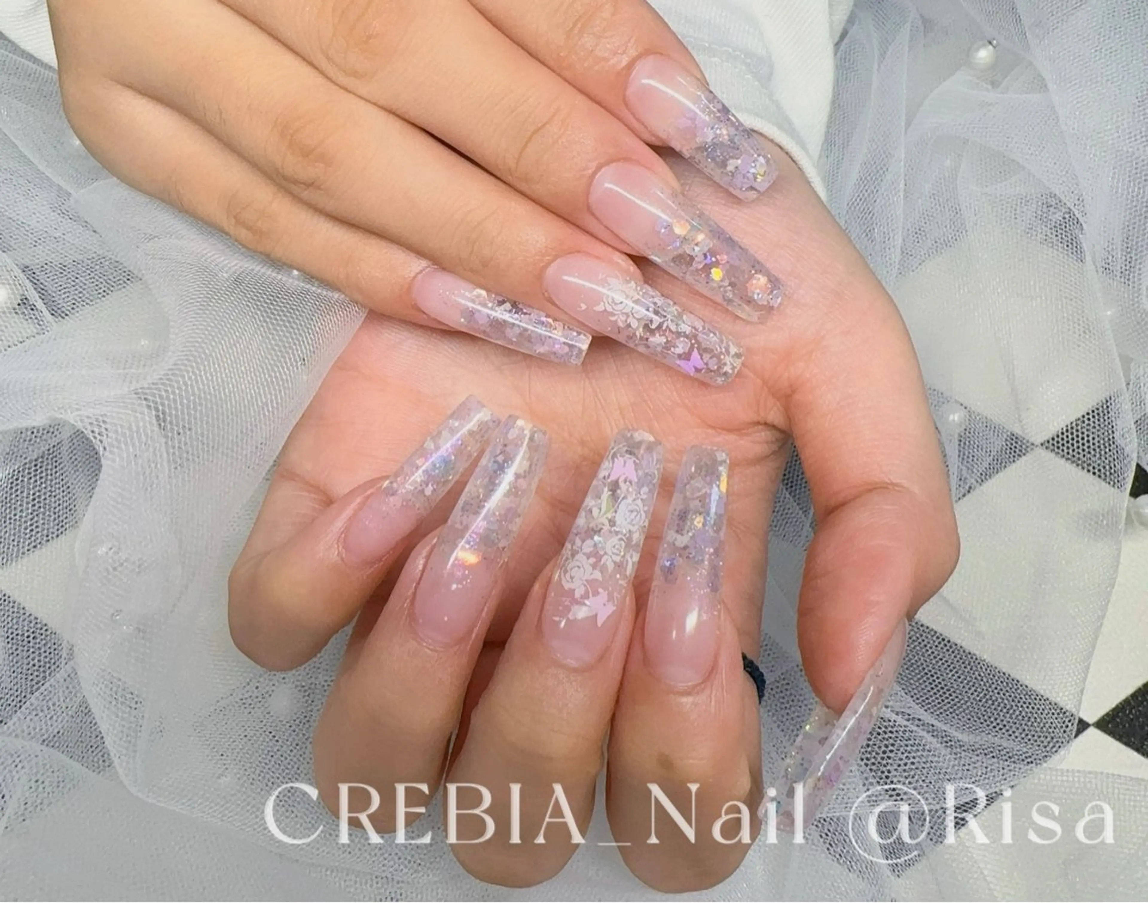ネイル CREBIA beaute ネイル部所属・CREBIA @Risaのネイルデザイン